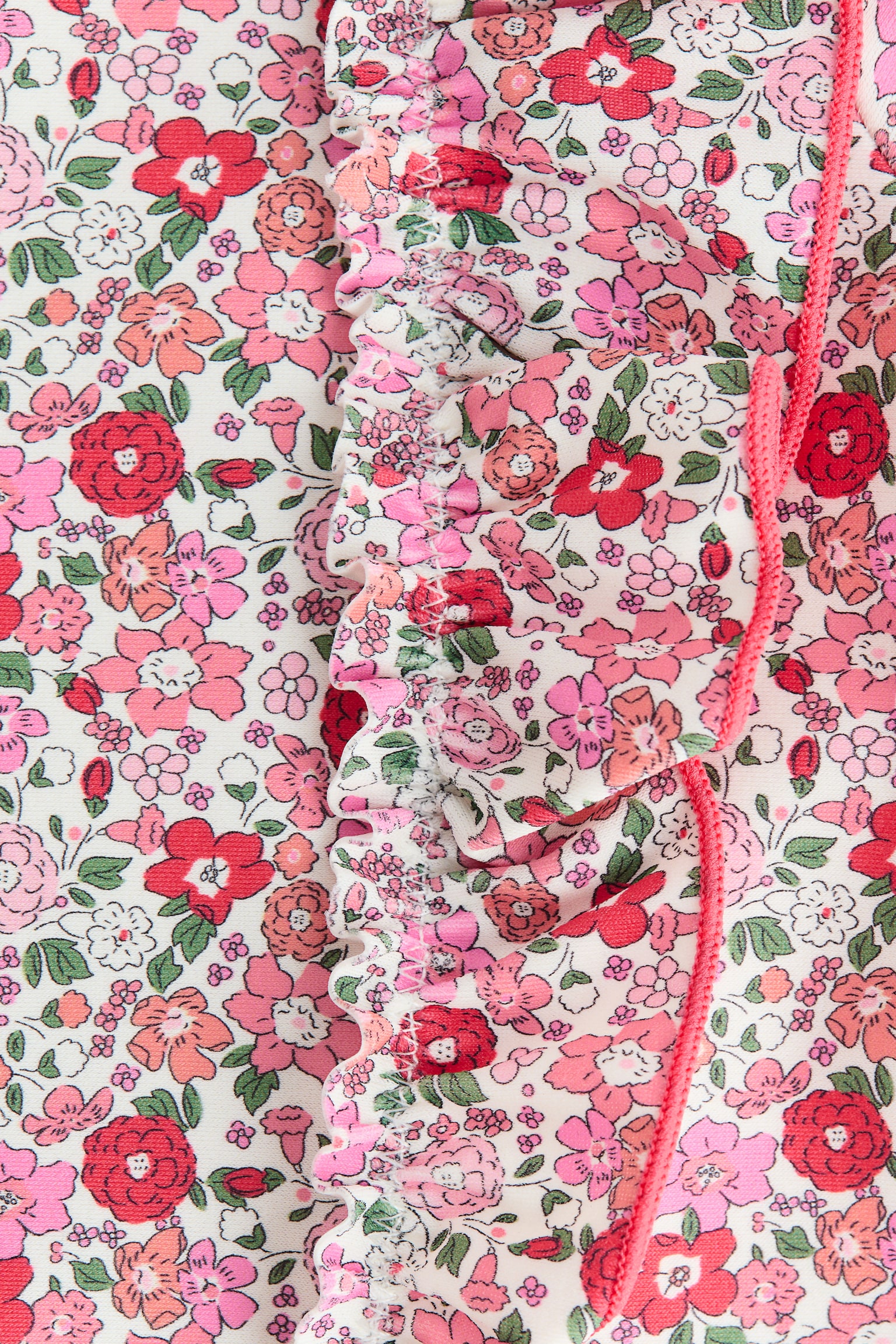 Badoverall med UPF 50 - Rosa/Blommig/Klarblå/Blommig - 2