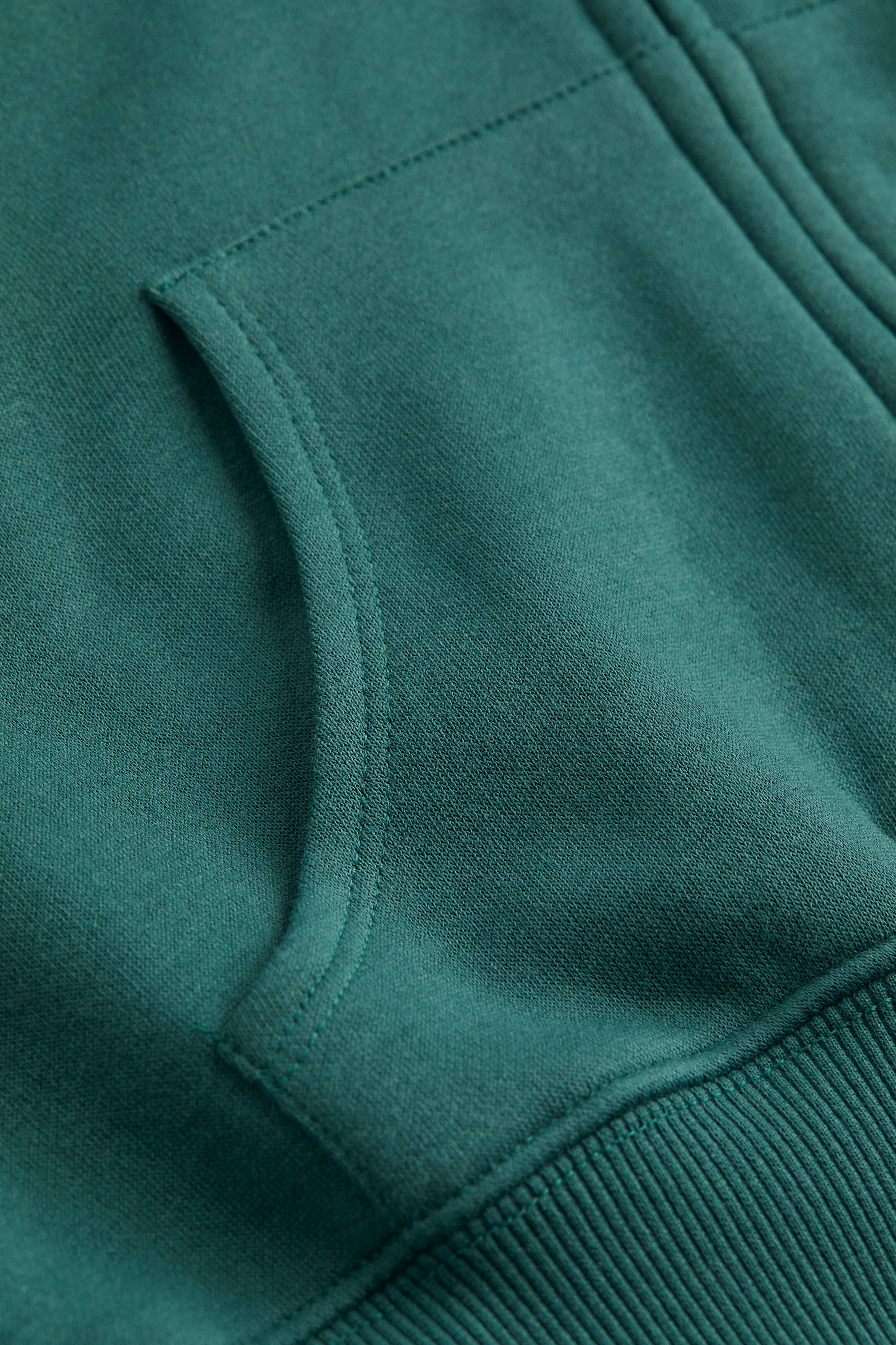 Felpa Con Cappuccio Donna Verde Taglia L - Stampa Floreale, Maniche Lunghe, Doppia Tasca - Casual Autunno Inverno, Morbida
