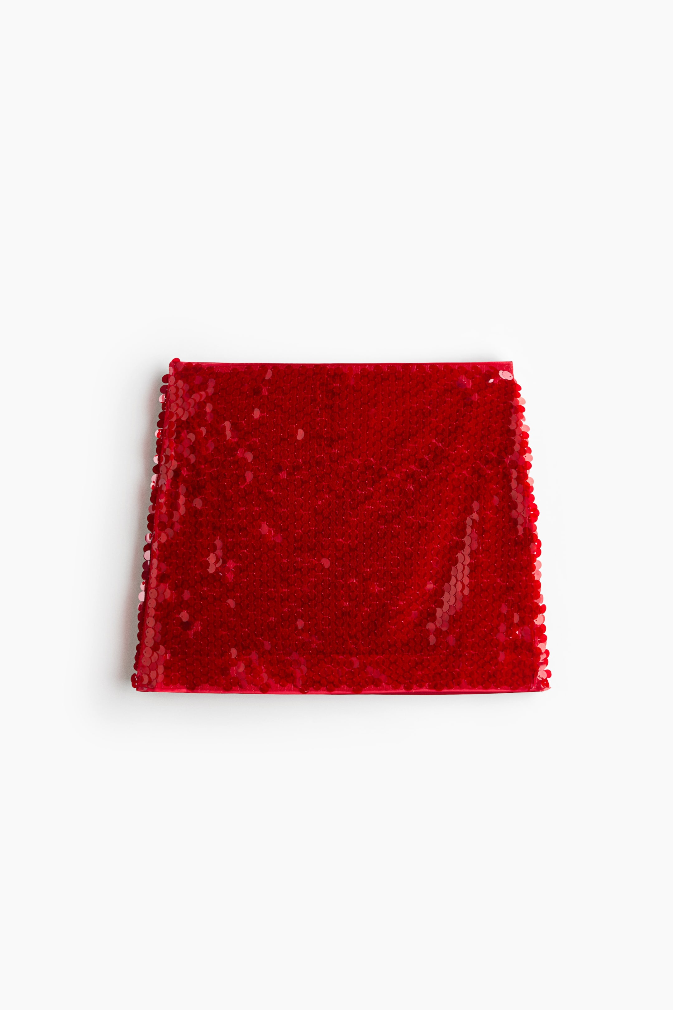 Größeres Bild anzeigen: Sequined skirt - Red - Ladies | H&M AT 1