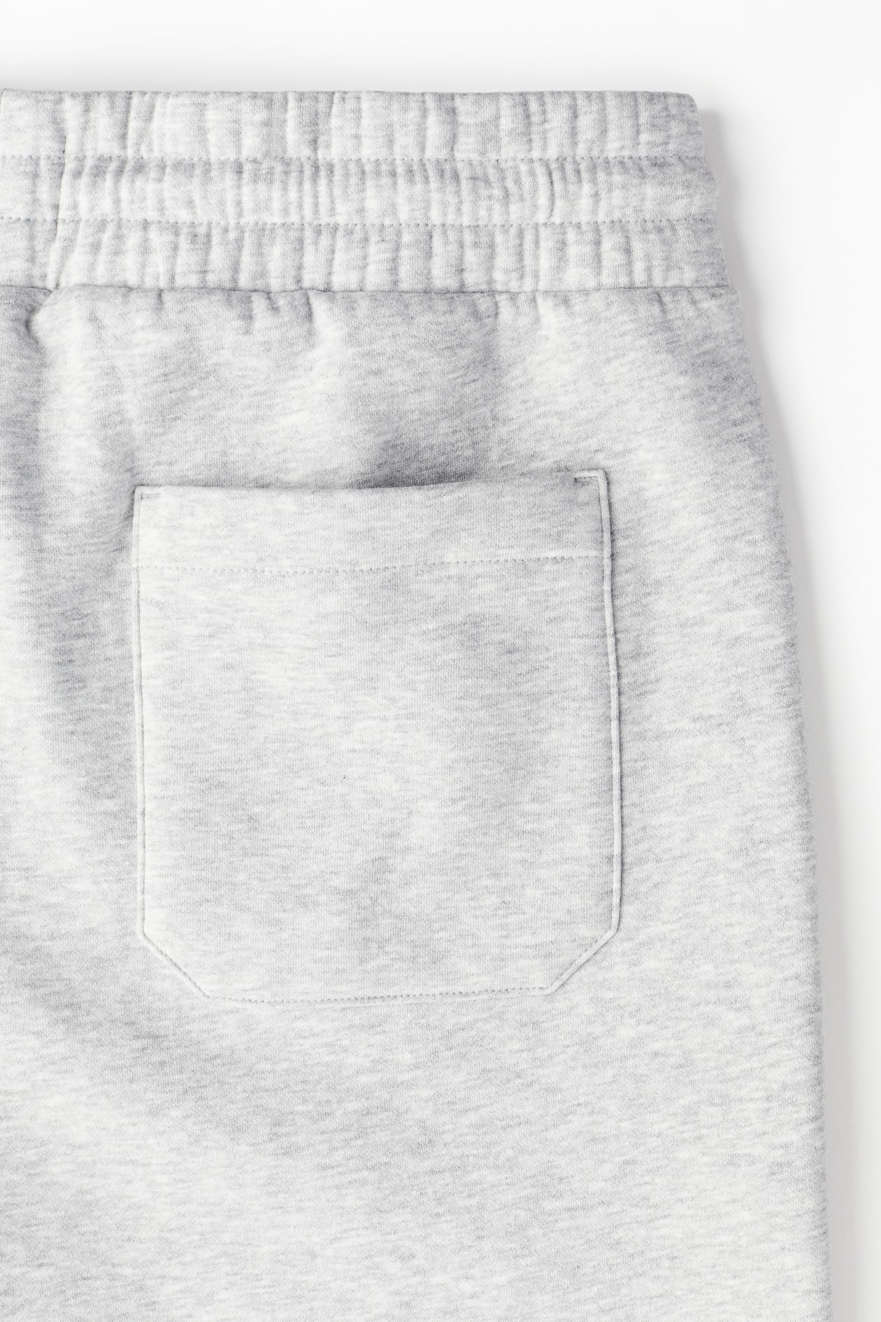 Men Modal Blend Sweatshorts Light Grey