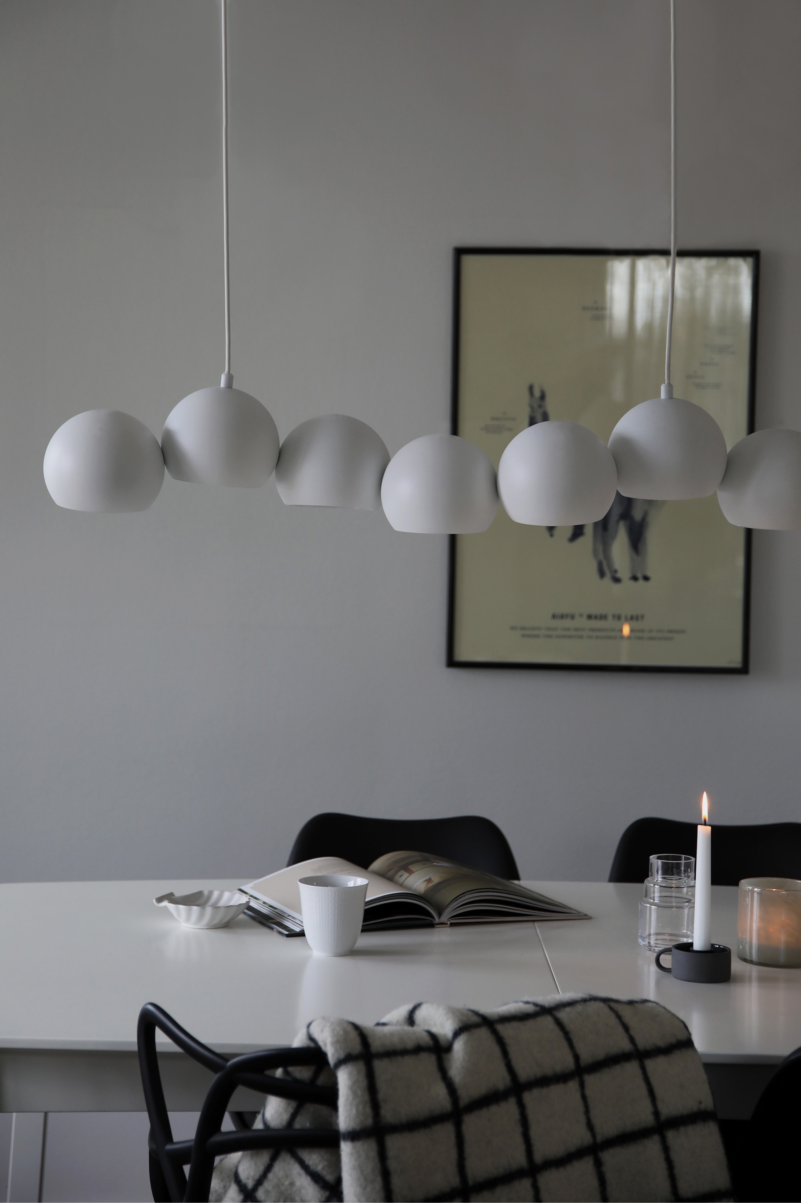 Cupolo Plafonnier - Blanc/Beige/Noir