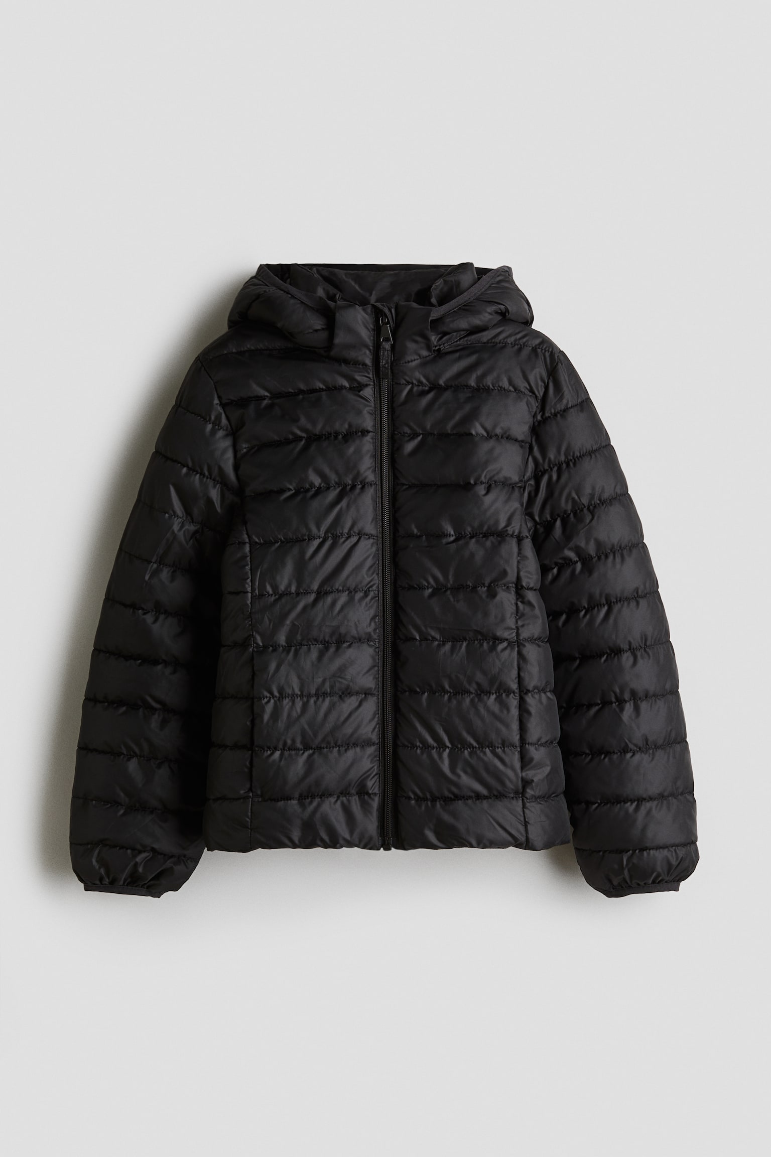 Детская куртка H&M Water-Repellent Insulated, цвет: Чёрный — фото 1