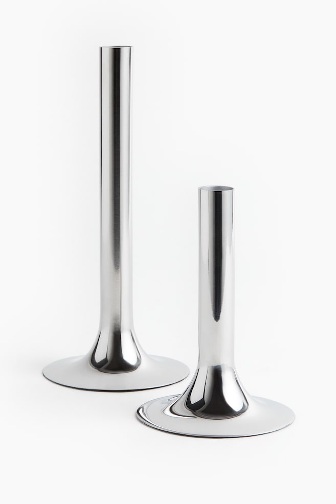 Grand soliflore en inox - Argenté - 5