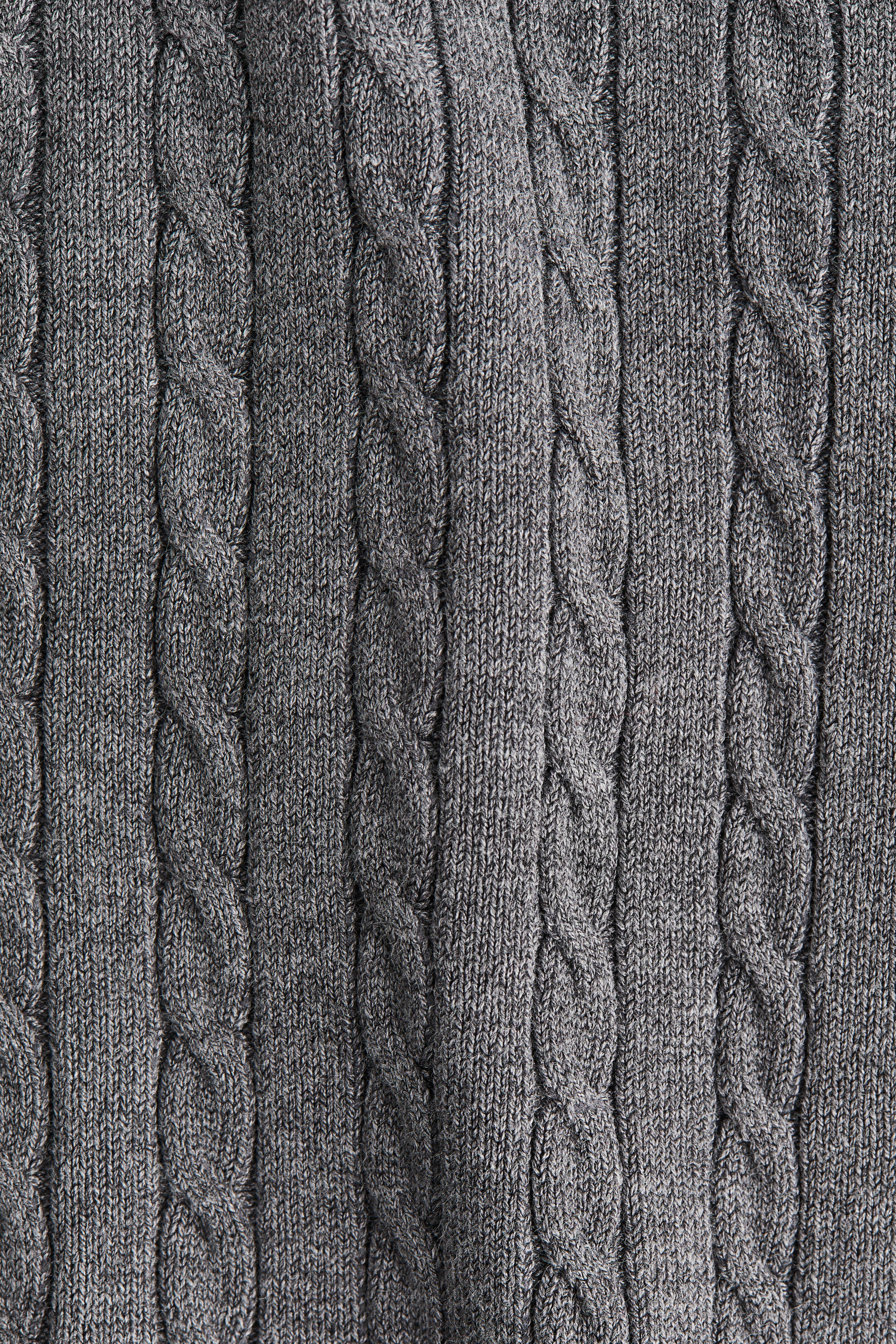 Cable-Knit Cardigan