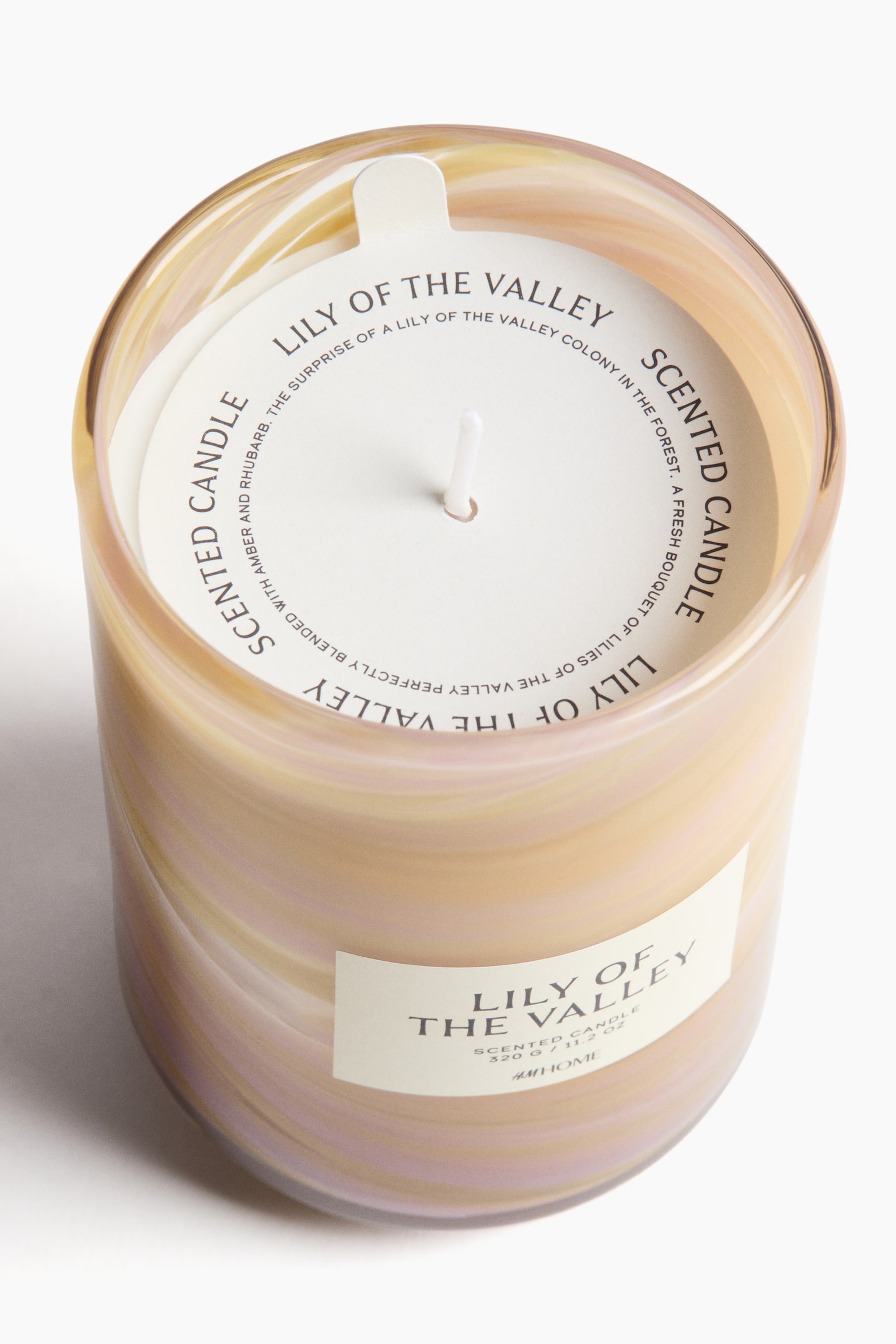 Scented candle in glass holder - Lily Of The Valley/Vanilla Patchouli/Apple Blush - 2