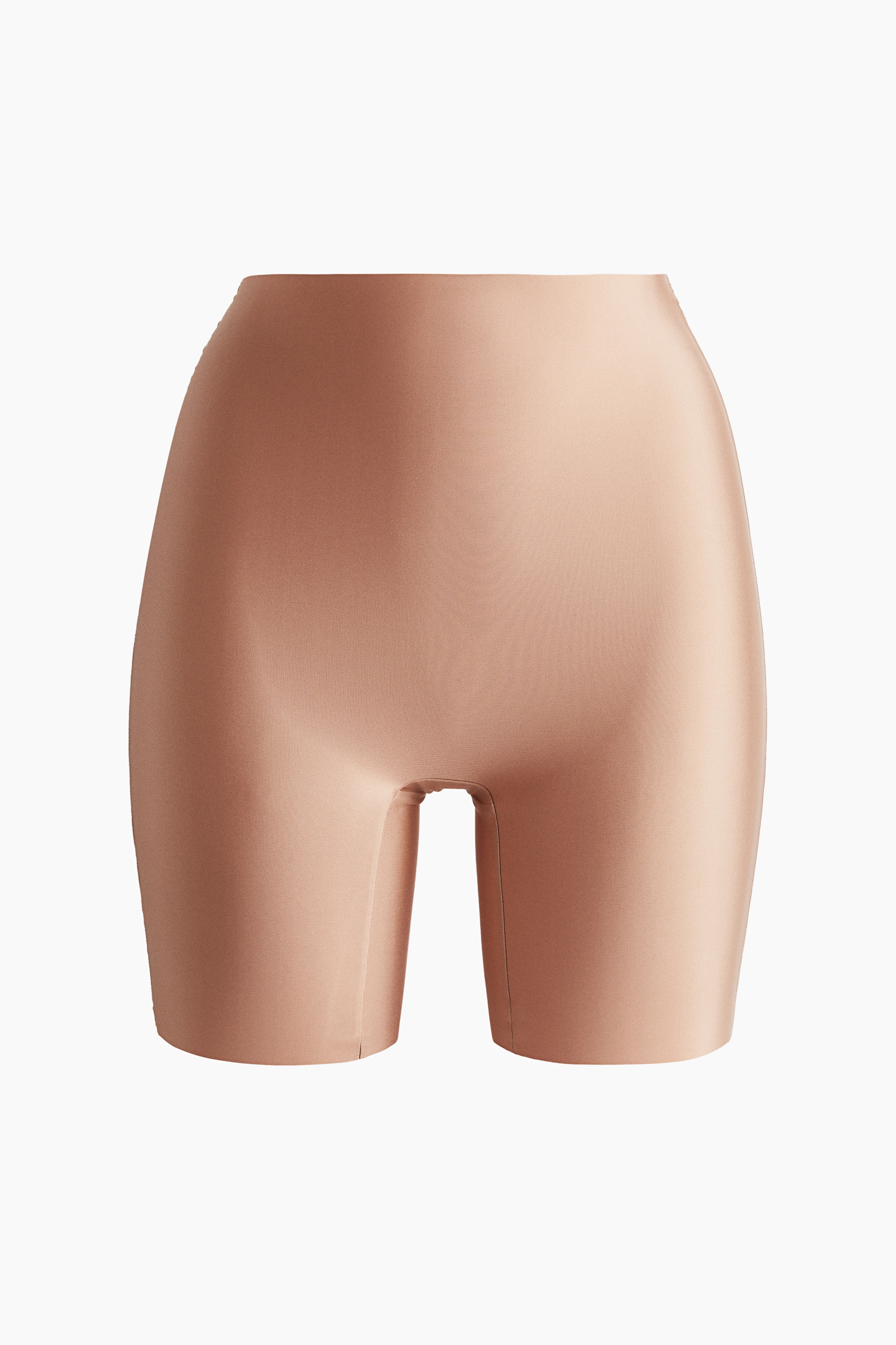 2-pack no-show light shaping bikers - Dark beige/Light beige/Black