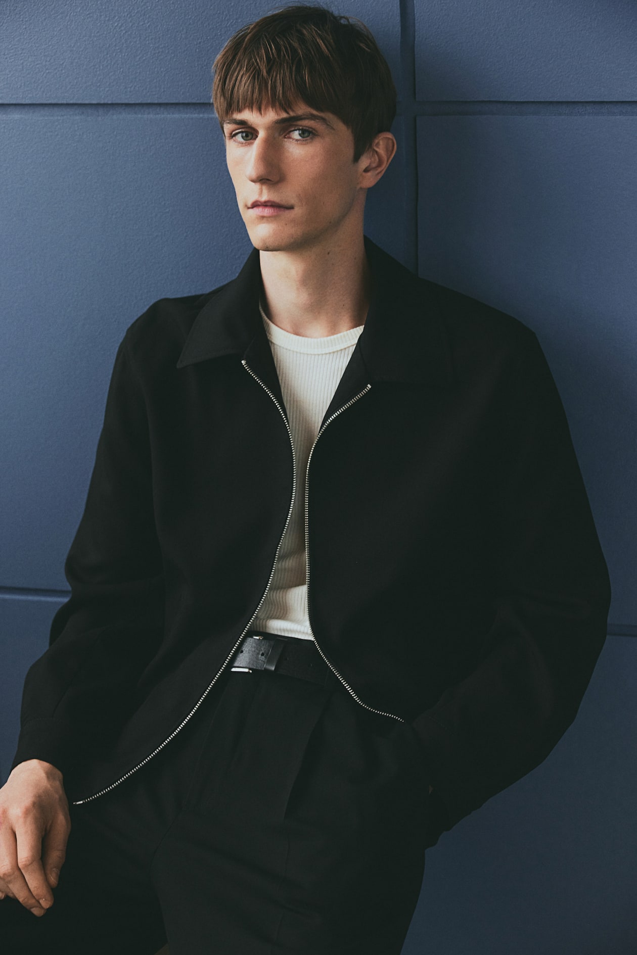 Men’s Black Regular-Fit Shacket H&M CA