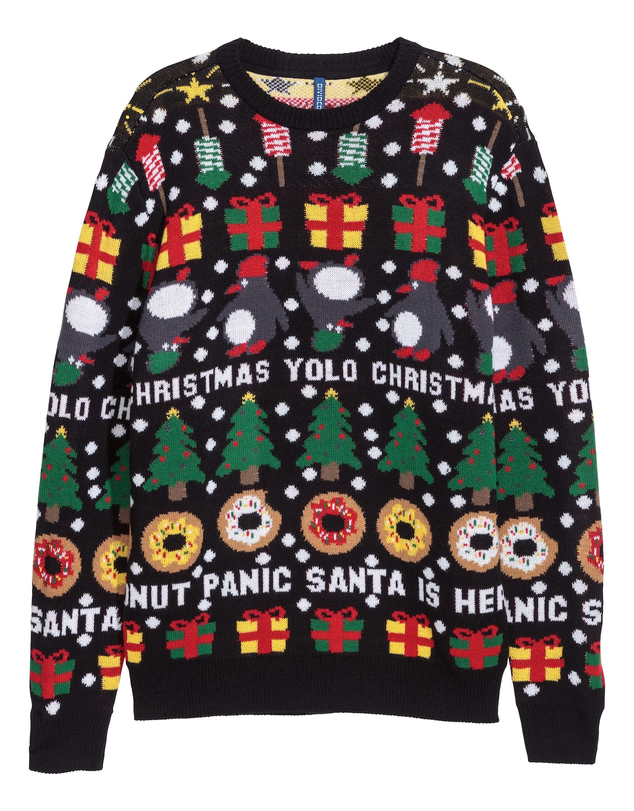 Damen H&m Pullover Weihnachtsmotiv H&m Christmas
