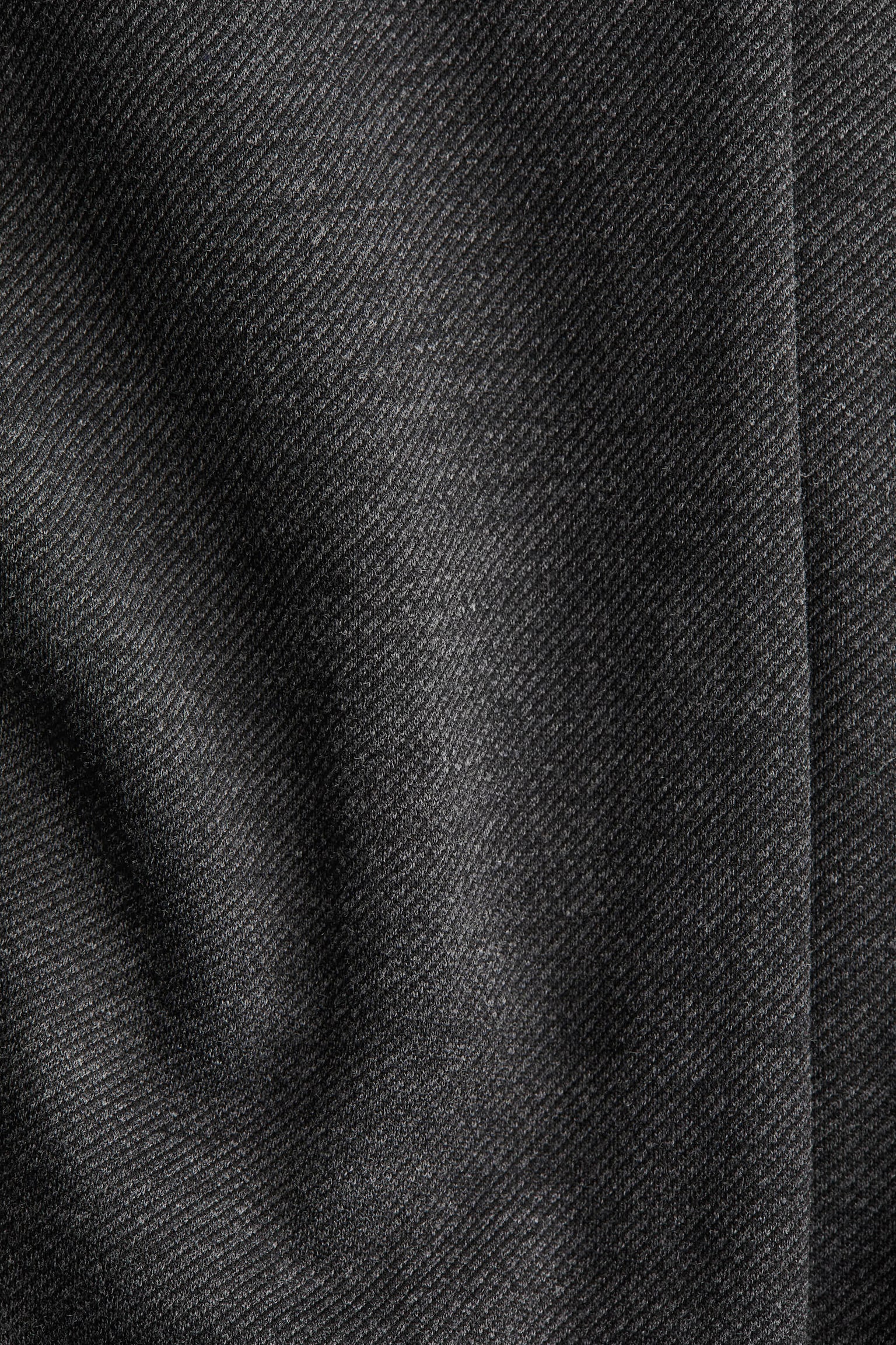 Женский пиджак H&M Ponte Blazer with Belt, цвет: Тёмный серый меланжевый — фото 2
