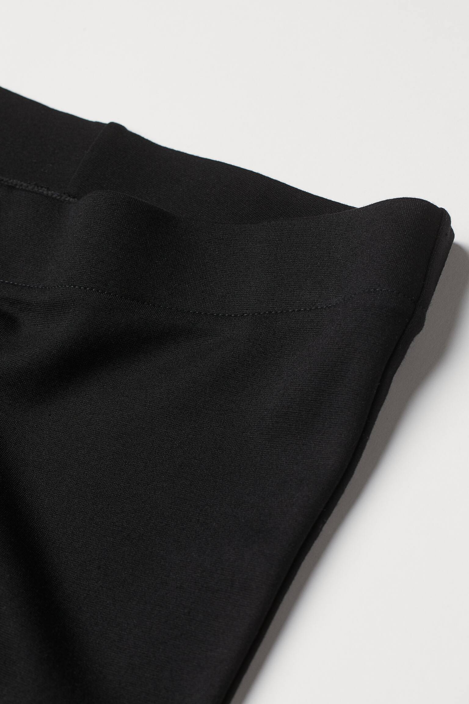 Quần legging ống loe - Màu đen - 2