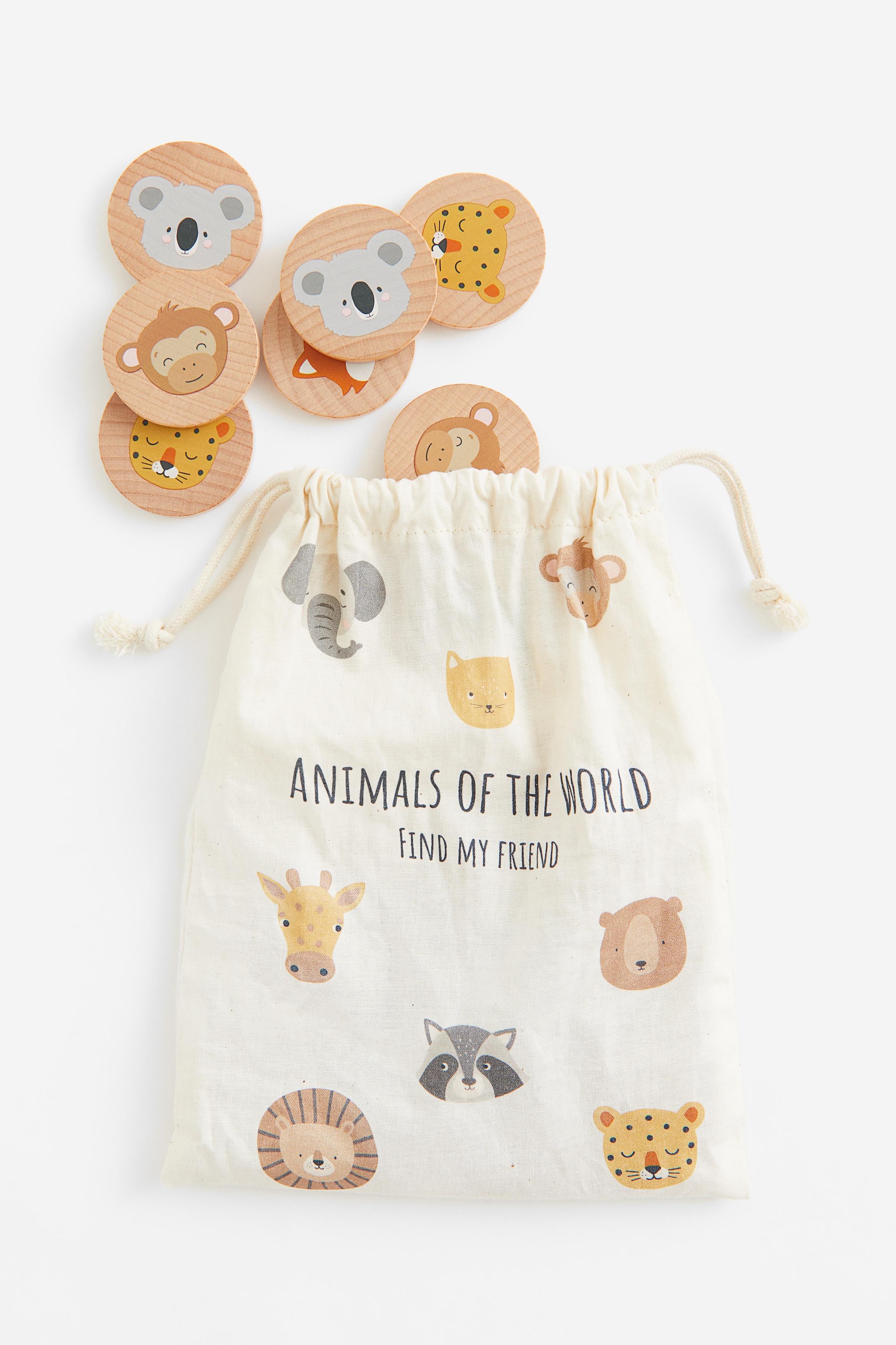 Baby - H&M Home  - Memory game - Multi-coloured/Animals