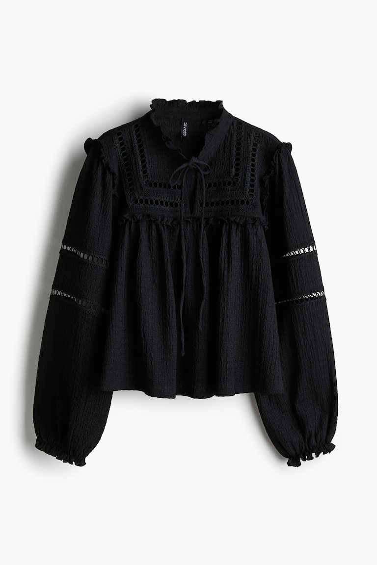 Blouse Longue Noire Warehouse Taille 10UK – Fermeture éclair Devant, Sans Manches