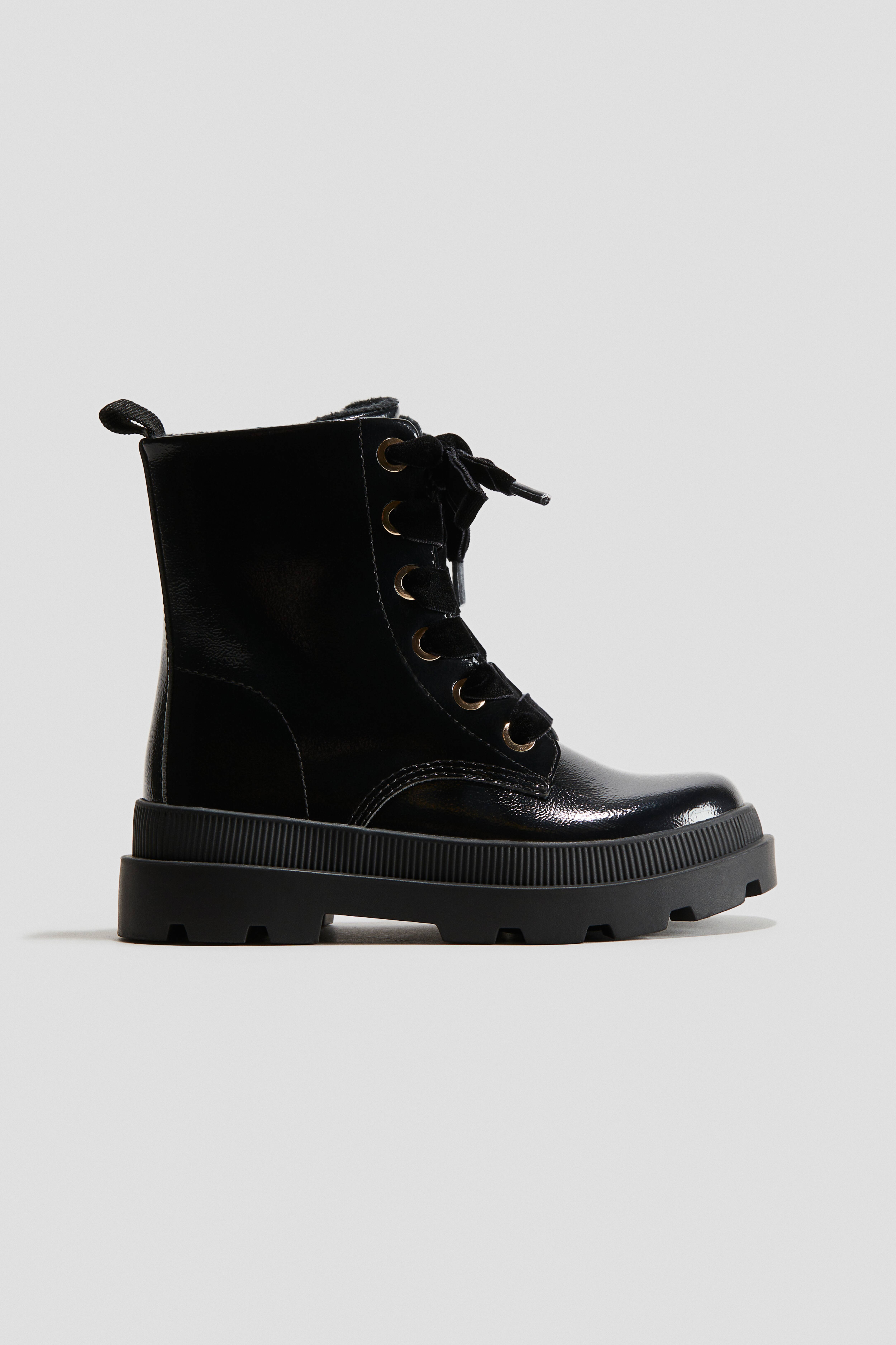 Lace-Up Boots