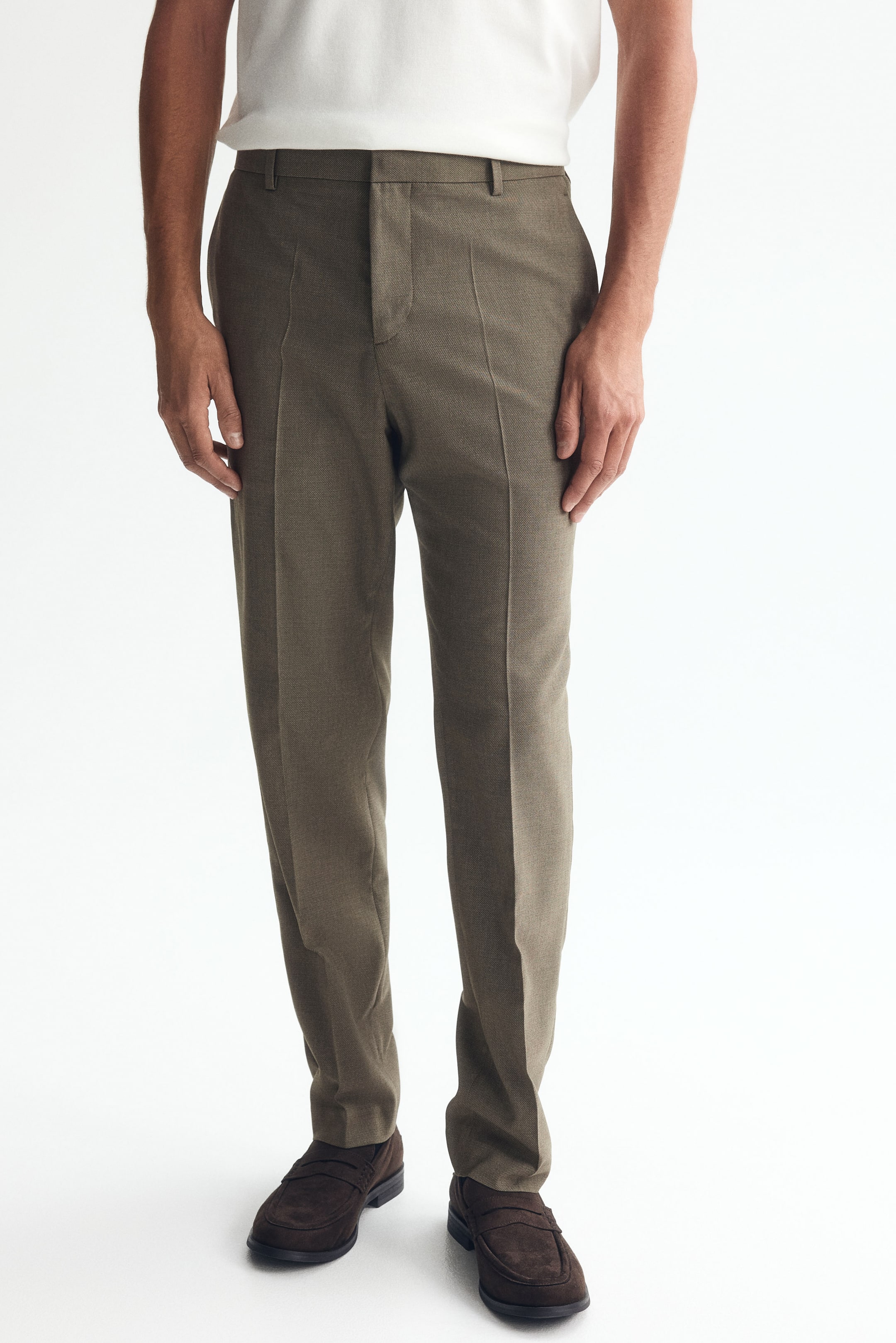 Slim-Fit Suit Pants