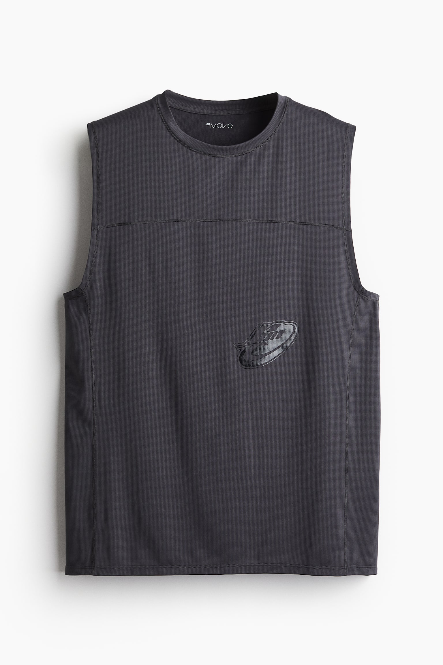 Regular Fit Running Tank In DryMove™ - Dark grey/Runner/Black/Tie dye/Black/Euphoric Run - 2