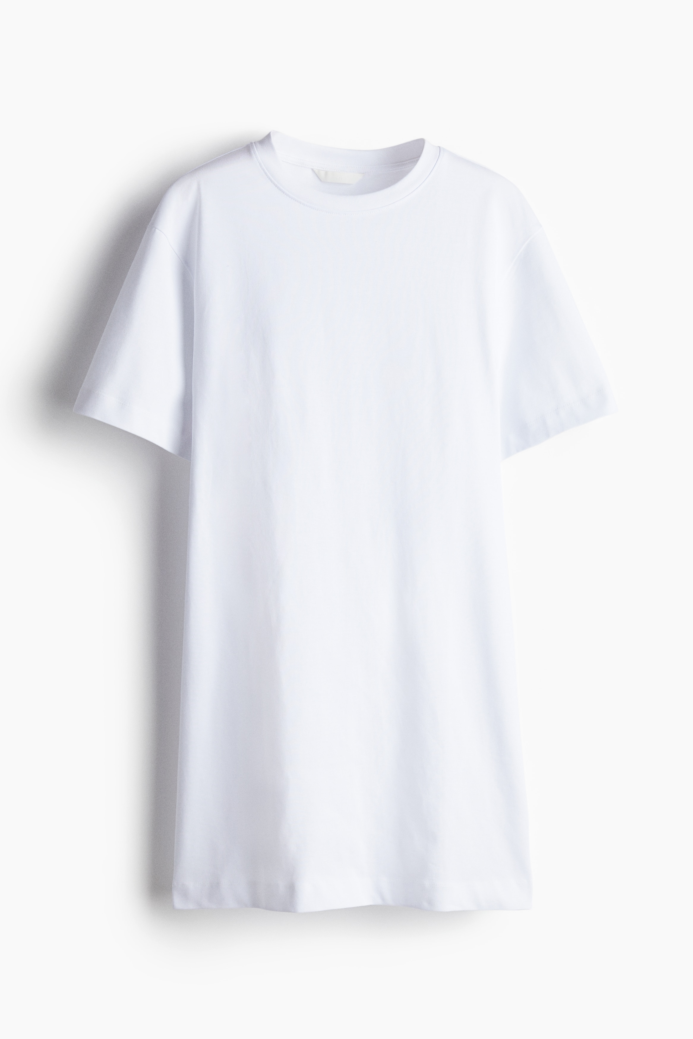 Robe T-shirt cintrée - Blanc/Gris-vert clair/Bleu/Bourgogne/Noir