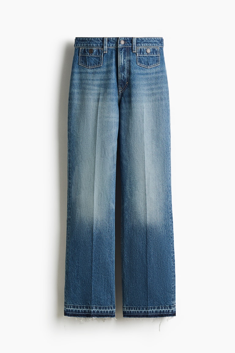 High Flared Jeans
