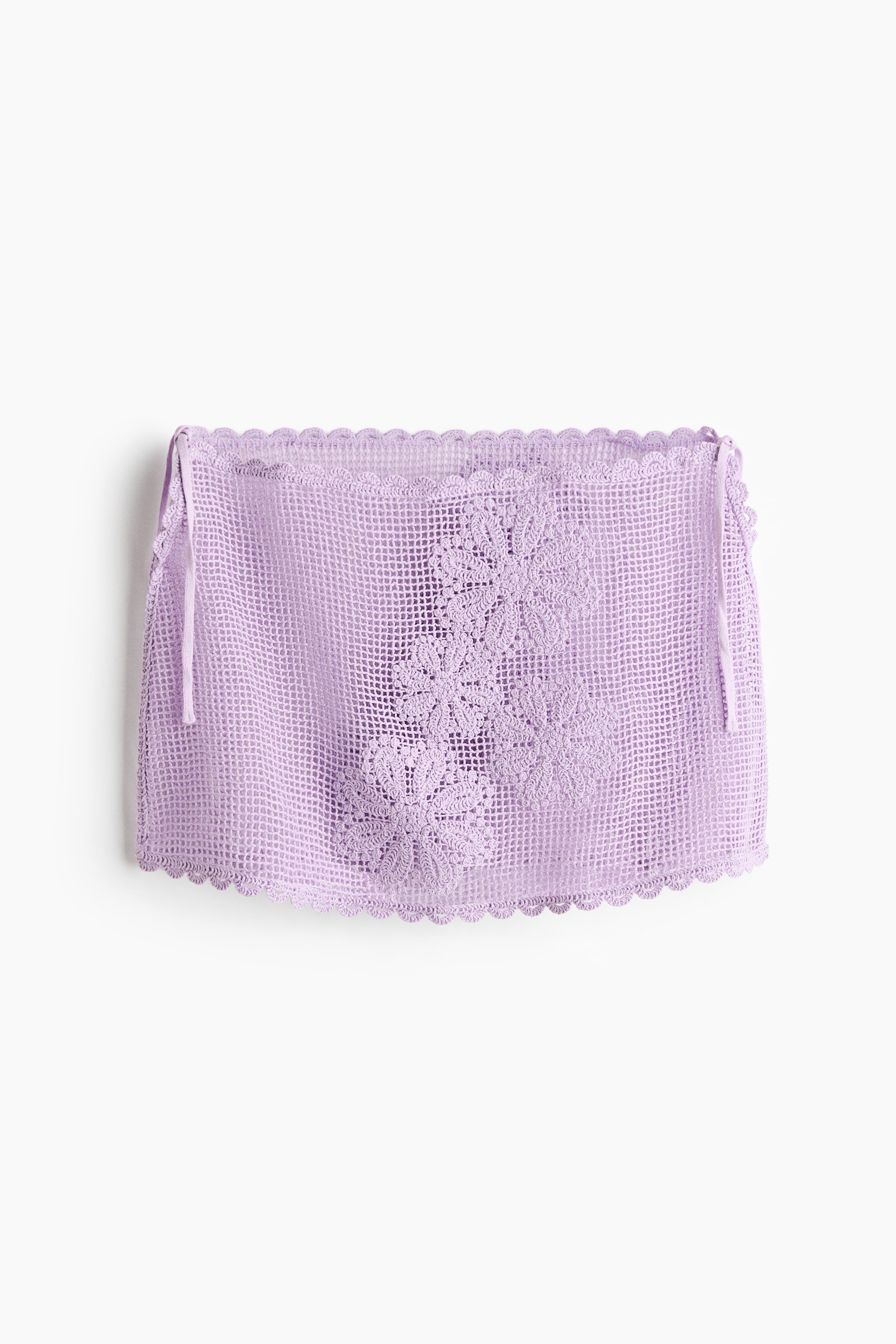 Crochet-Look Beach Skirt