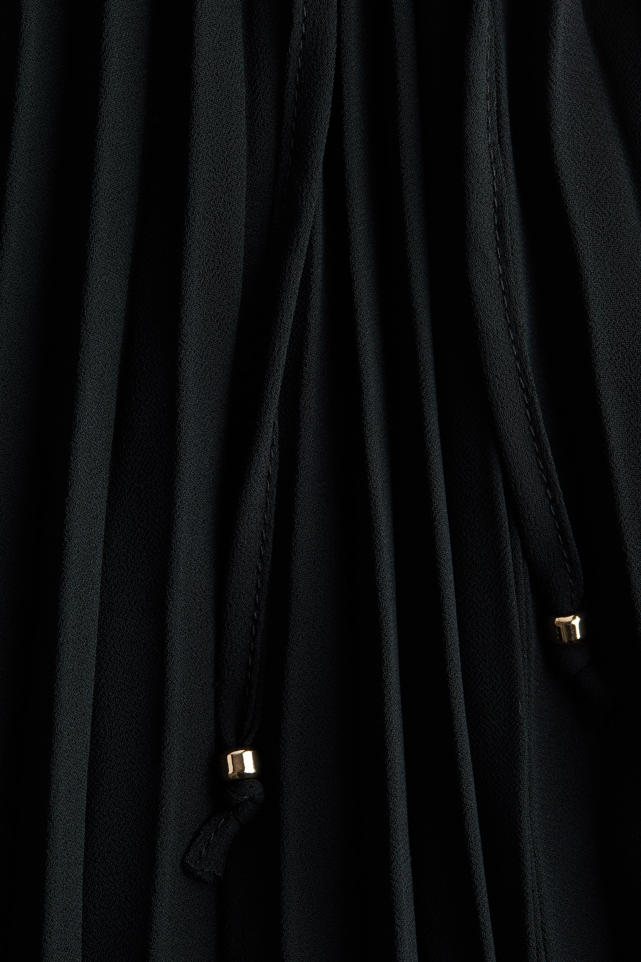 Jupe en mousseline plissée