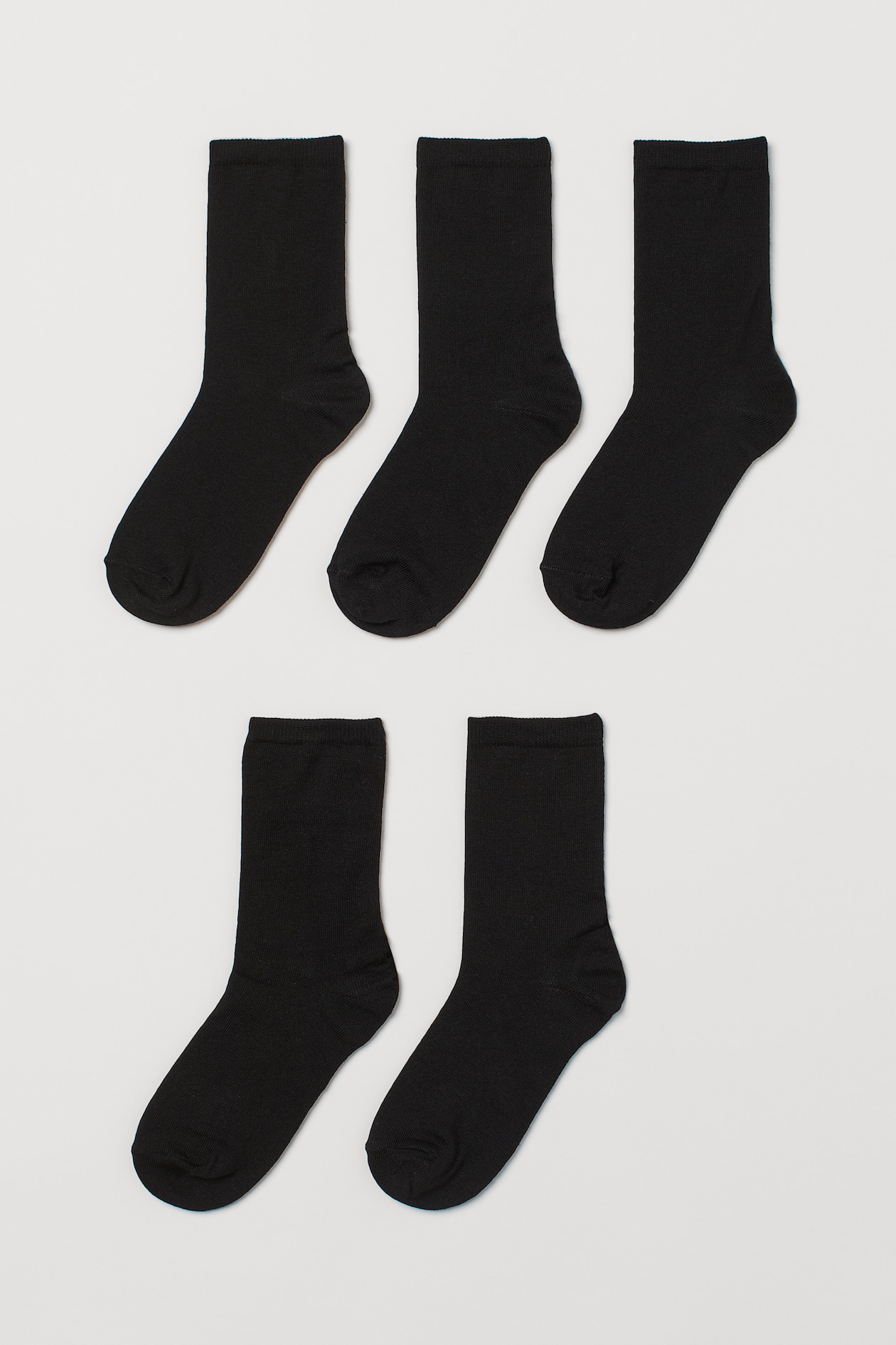 5-pack Socks - Black - Ladies | H&M US