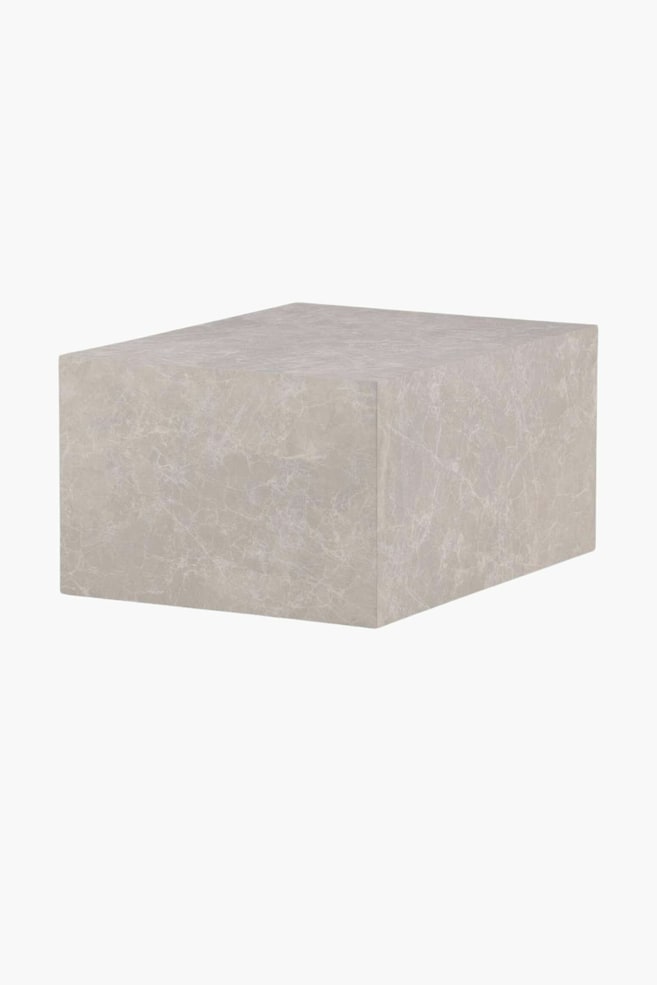 York Low Bank Tafel - Mdf, Beige - 1