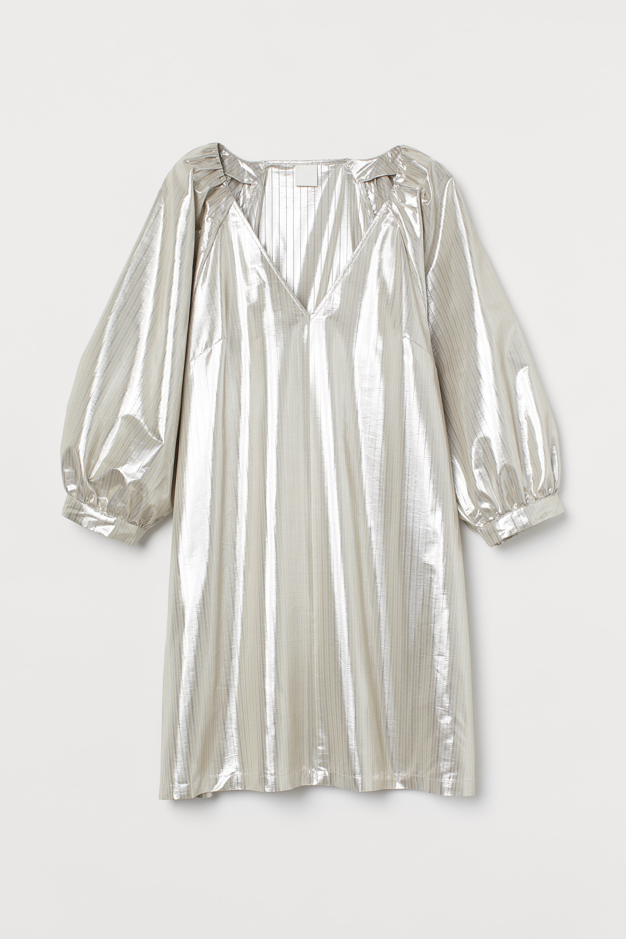 View larger image: Shimmering dress - Silver-coloured - Ladies | H&M GB 1