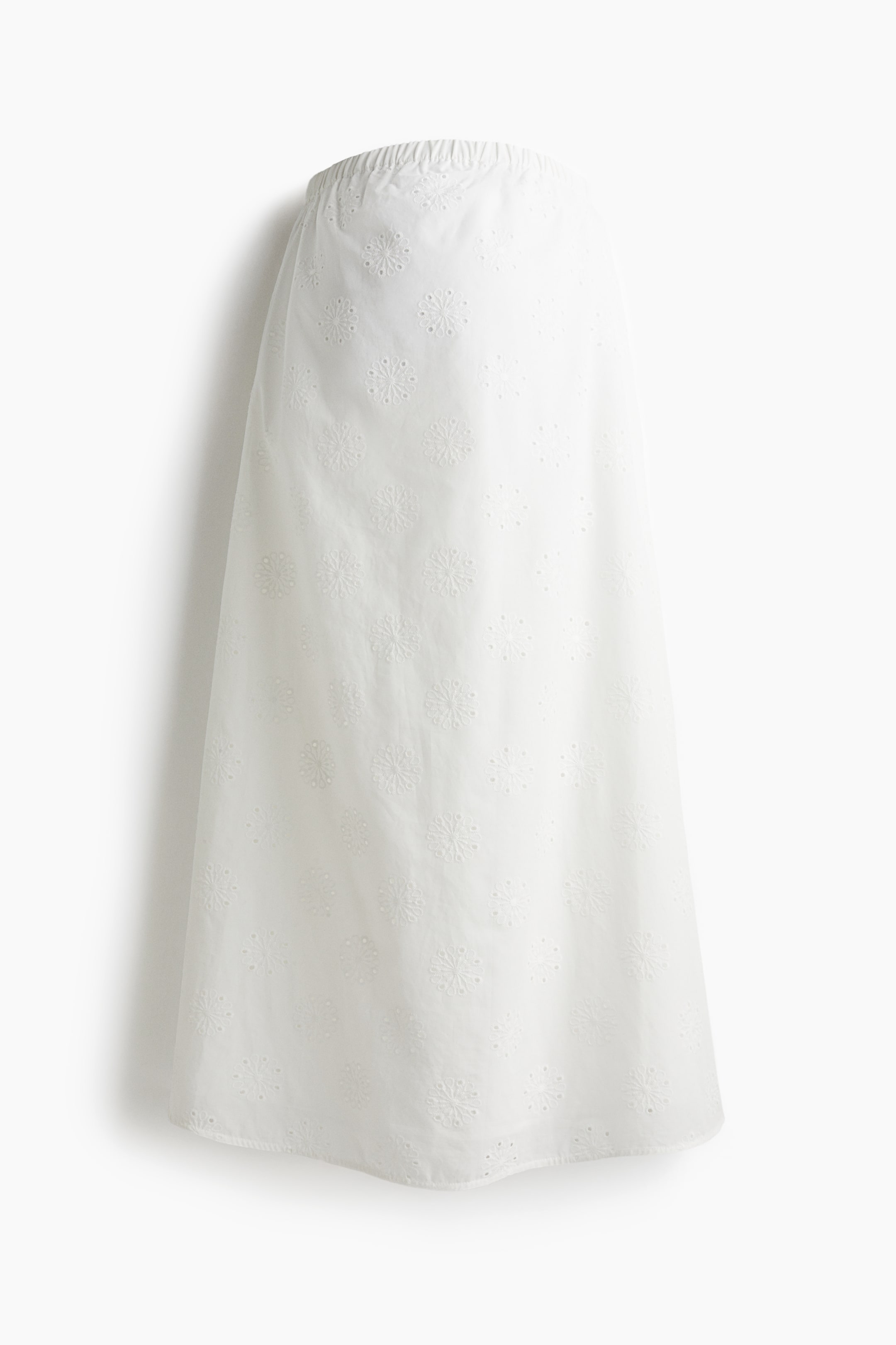 MAMA Eyelet-Embroidered Skirt