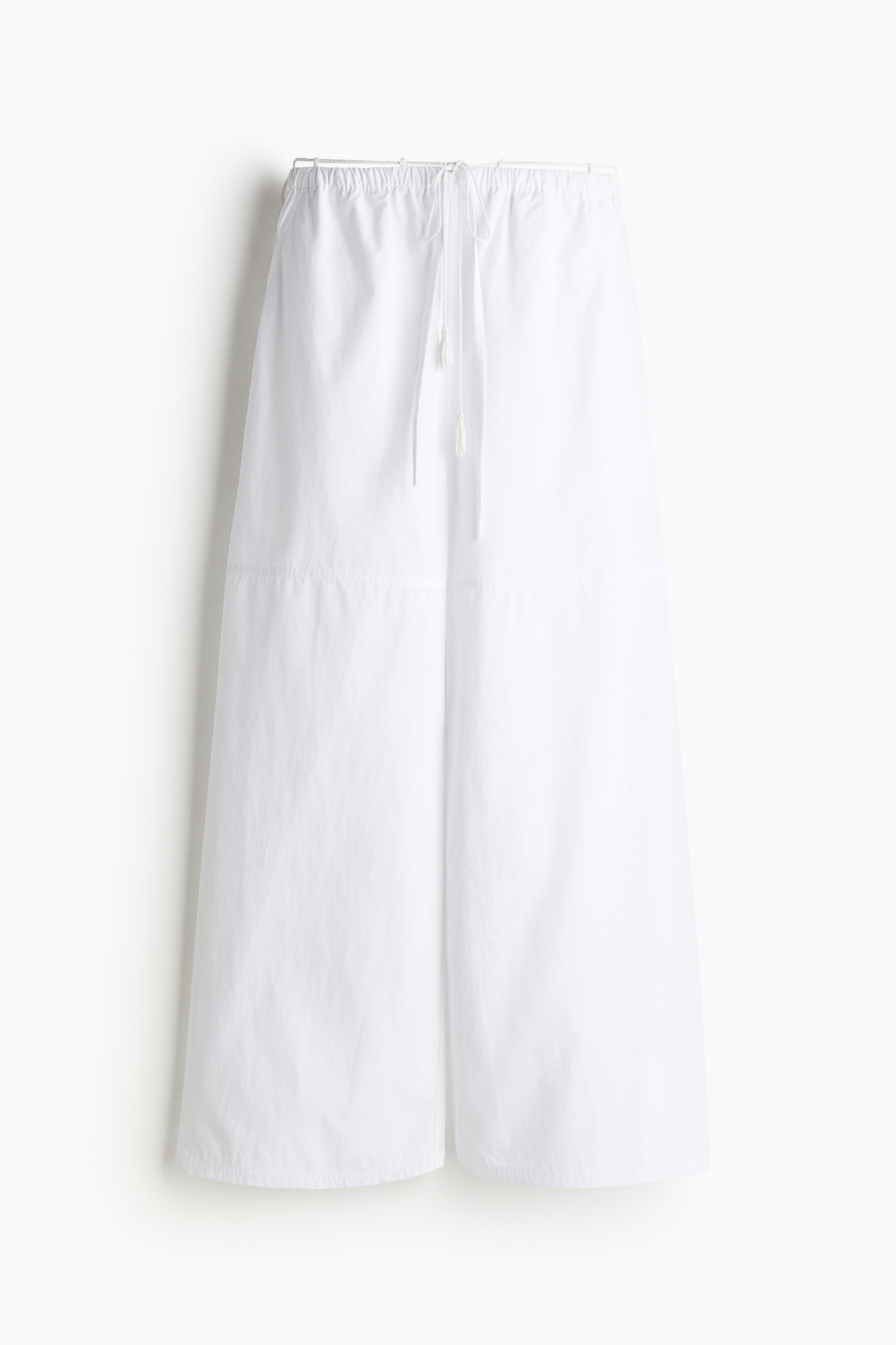 Baggy cotton trousers
