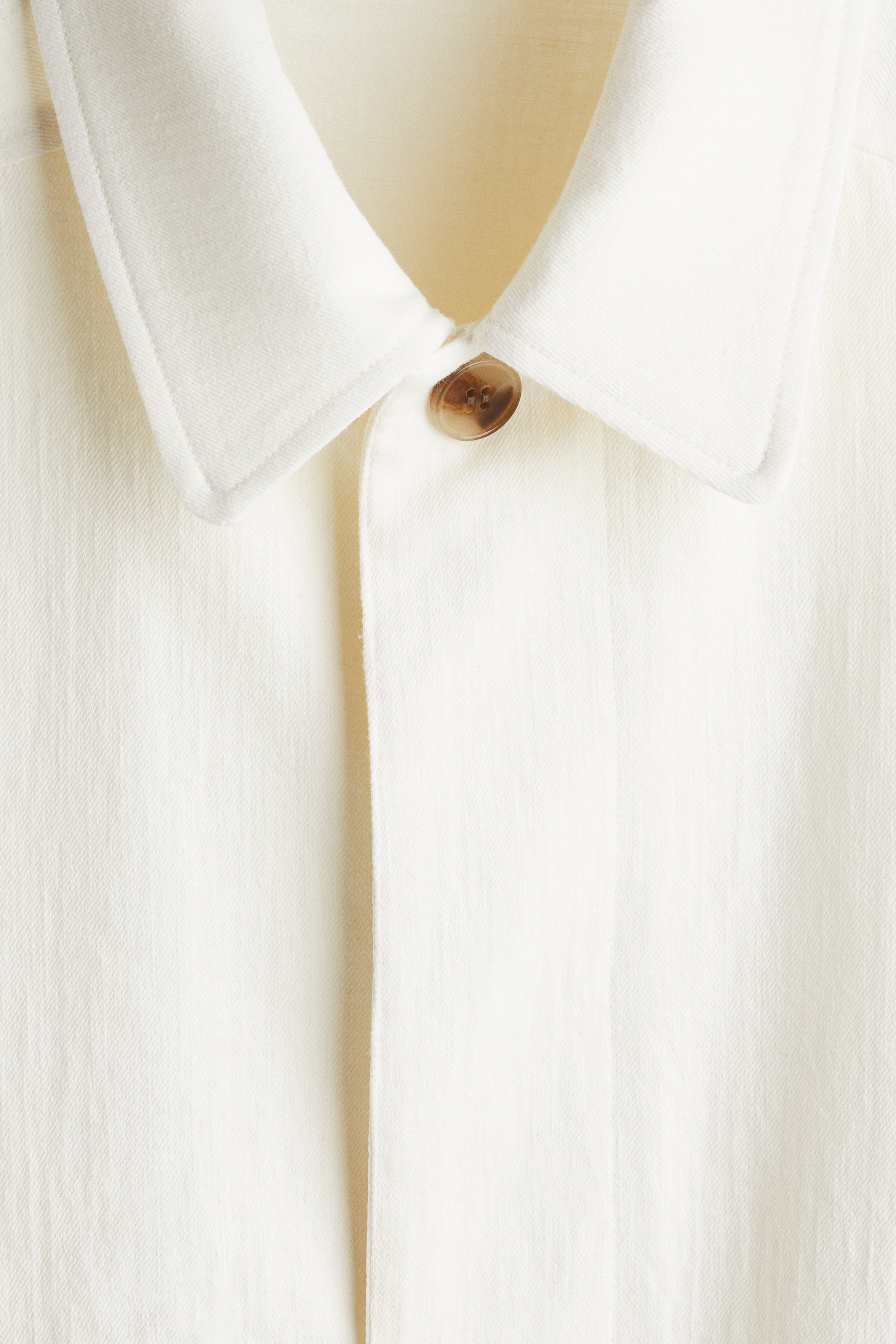 Regular-Fit Linen-Blend Jacket by H&M