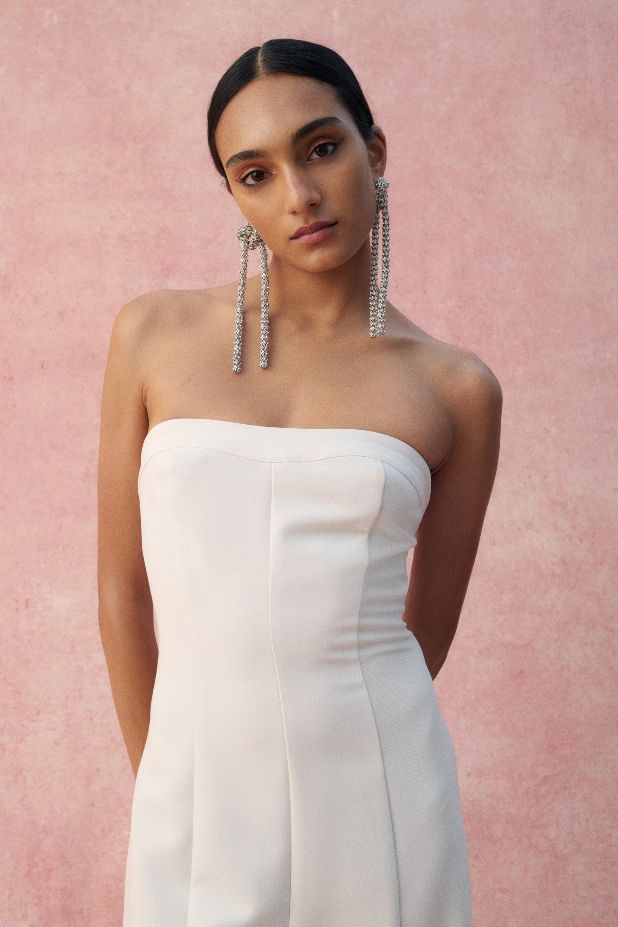 View larger image: Bandeau jumpsuit - White - Ladies | H&M IN 3