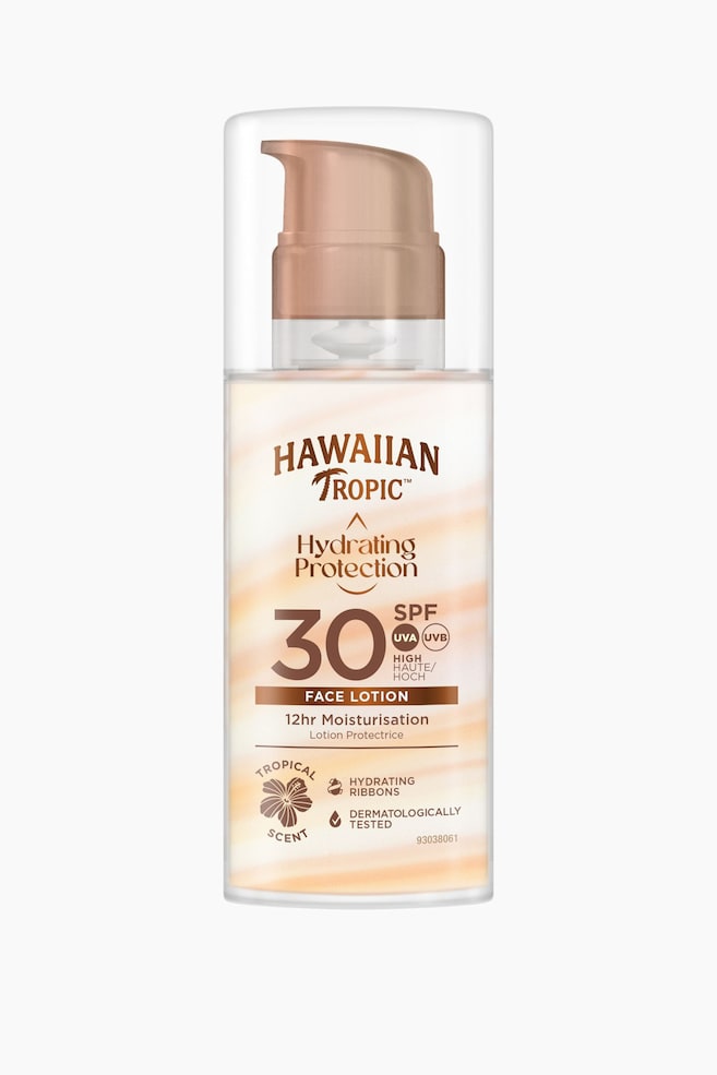 Hydrating Protection Face Lotion Spf30 - Light Tropical Scent - 1