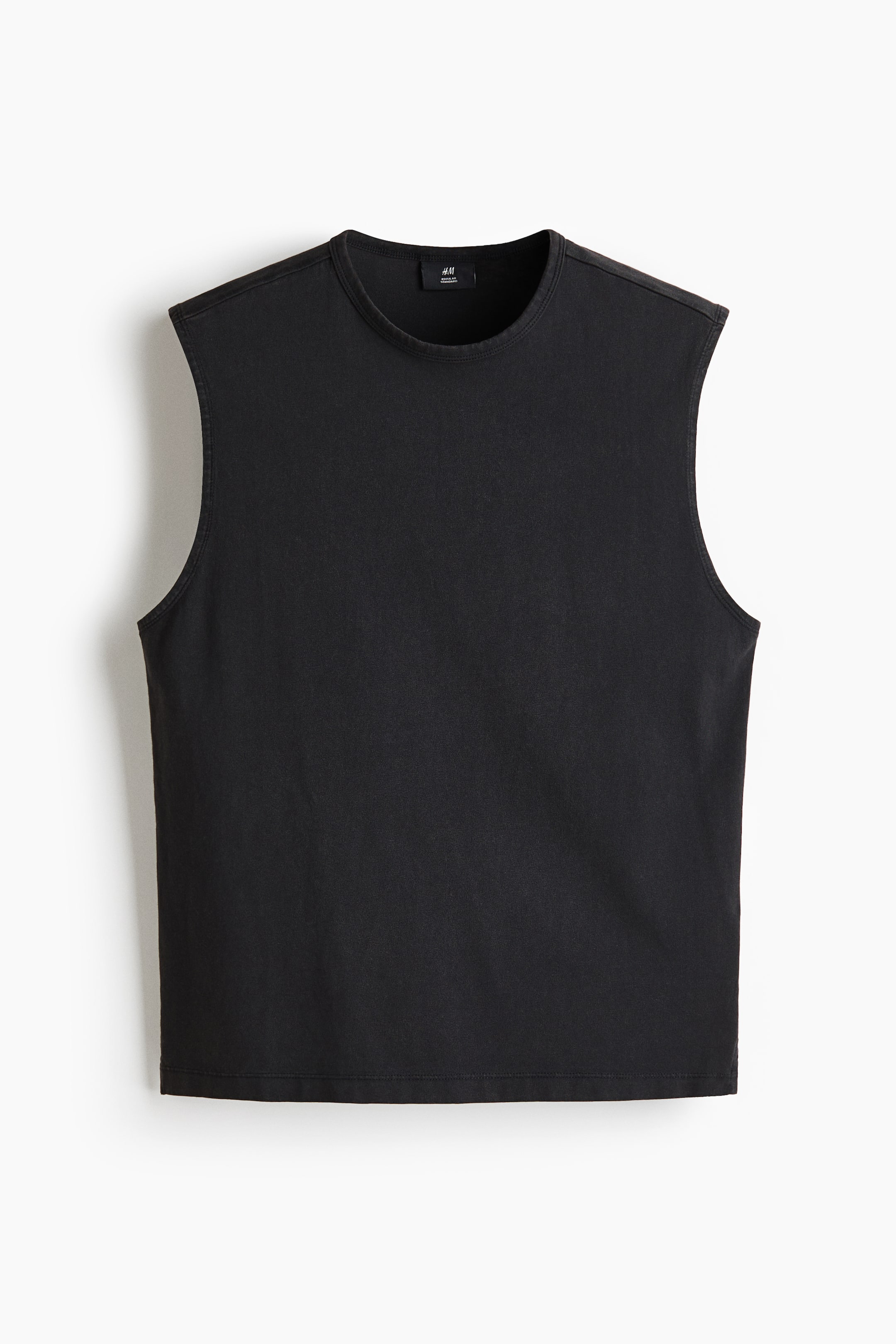 Regular-Fit Cotton Tank Top