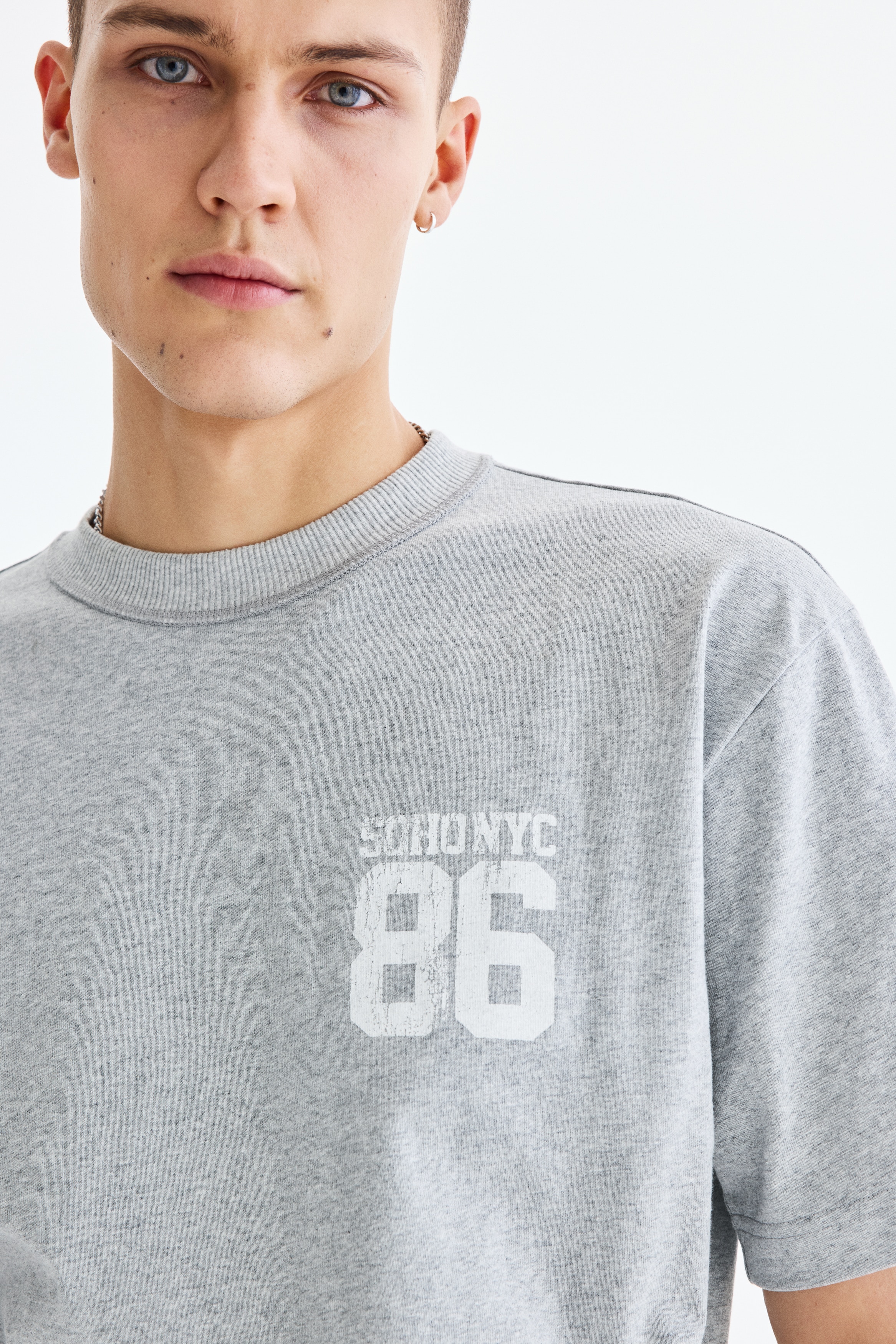 Loose Fit Printed T-shirt