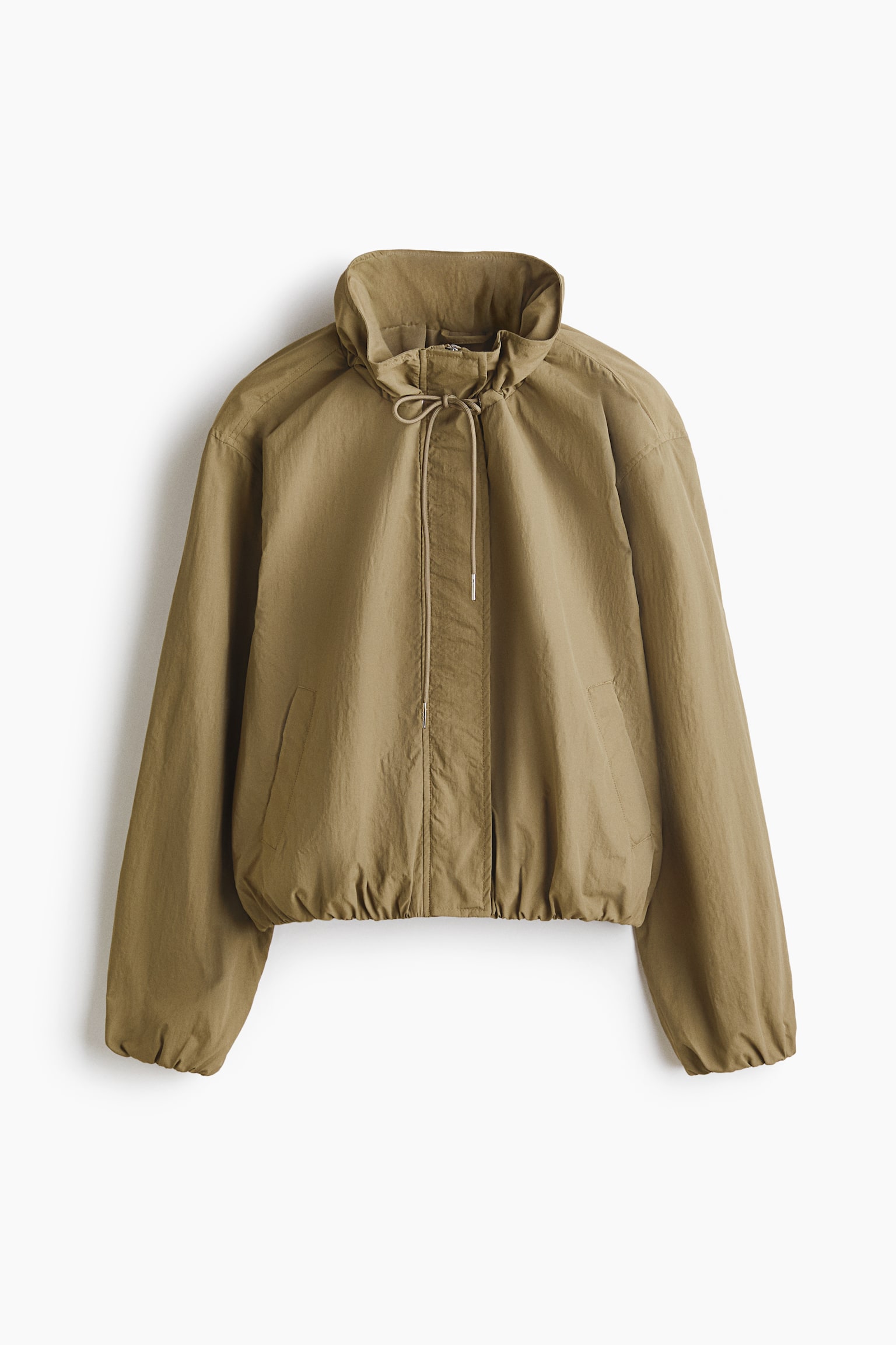 Windbreaker - Dusty khaki green/Cream - 2