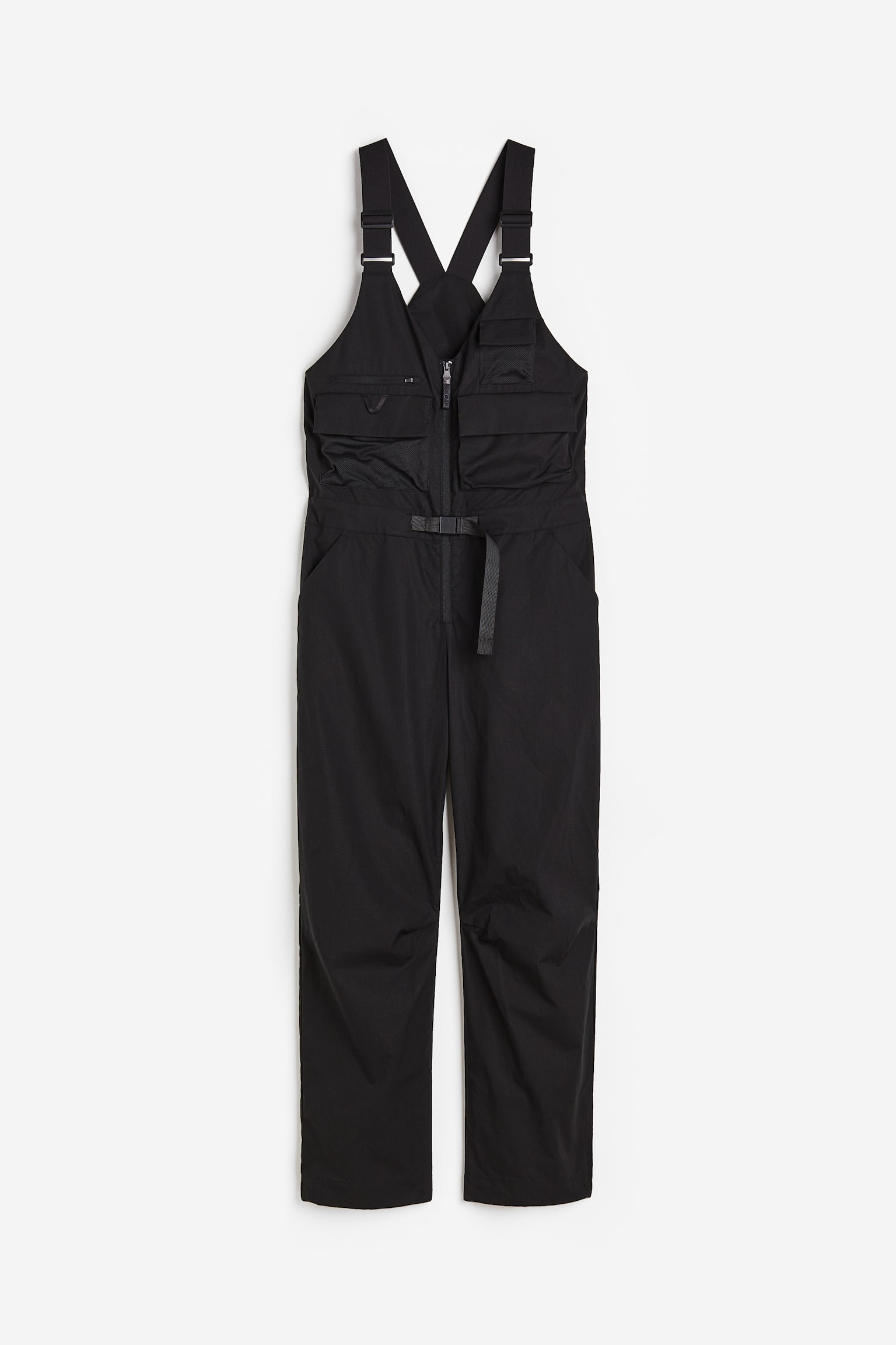 Water Repellent Outdoor Dungarees - Black - 1