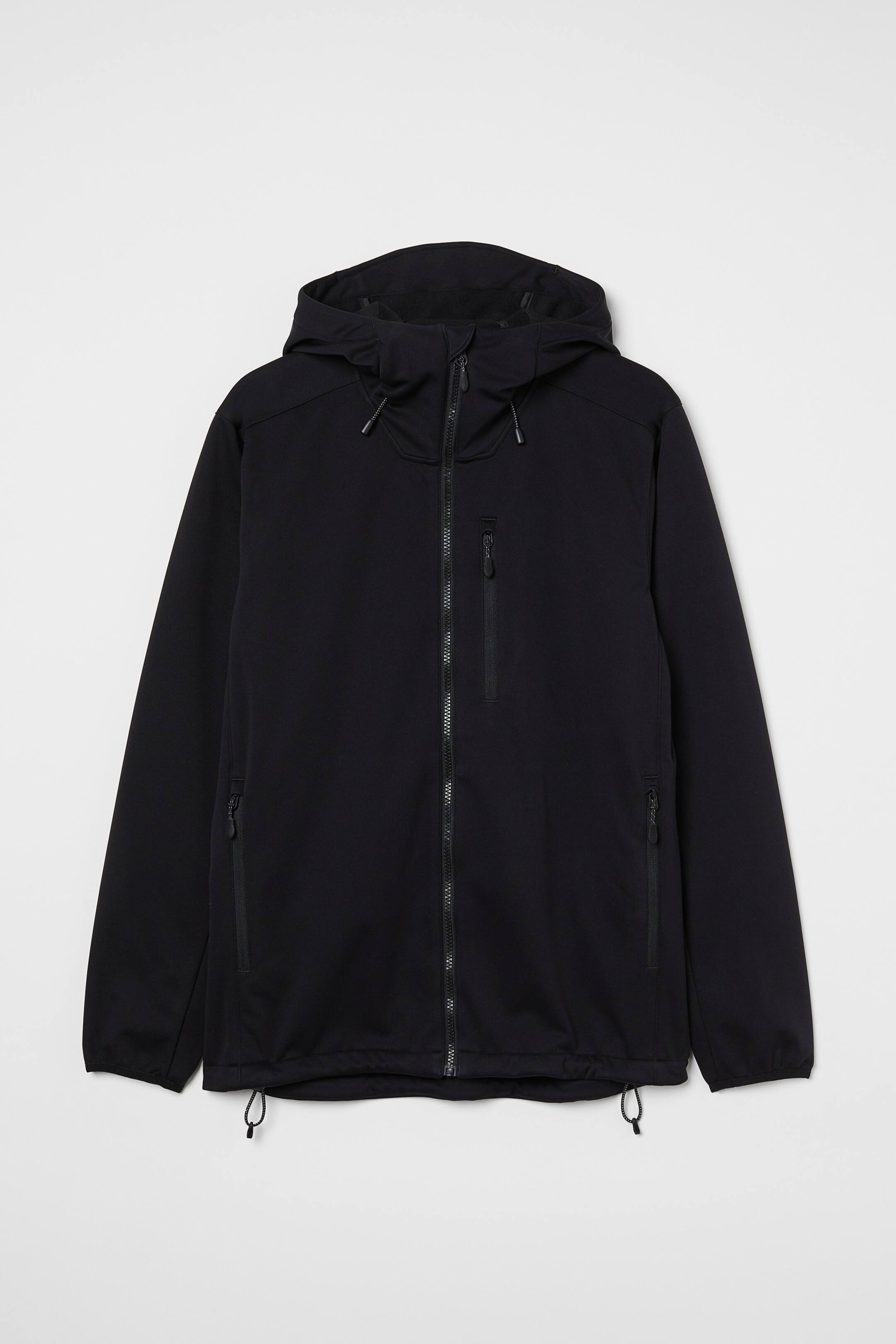 View larger image: Regular Fit Softshell jacket - Black - Men | H&M 1