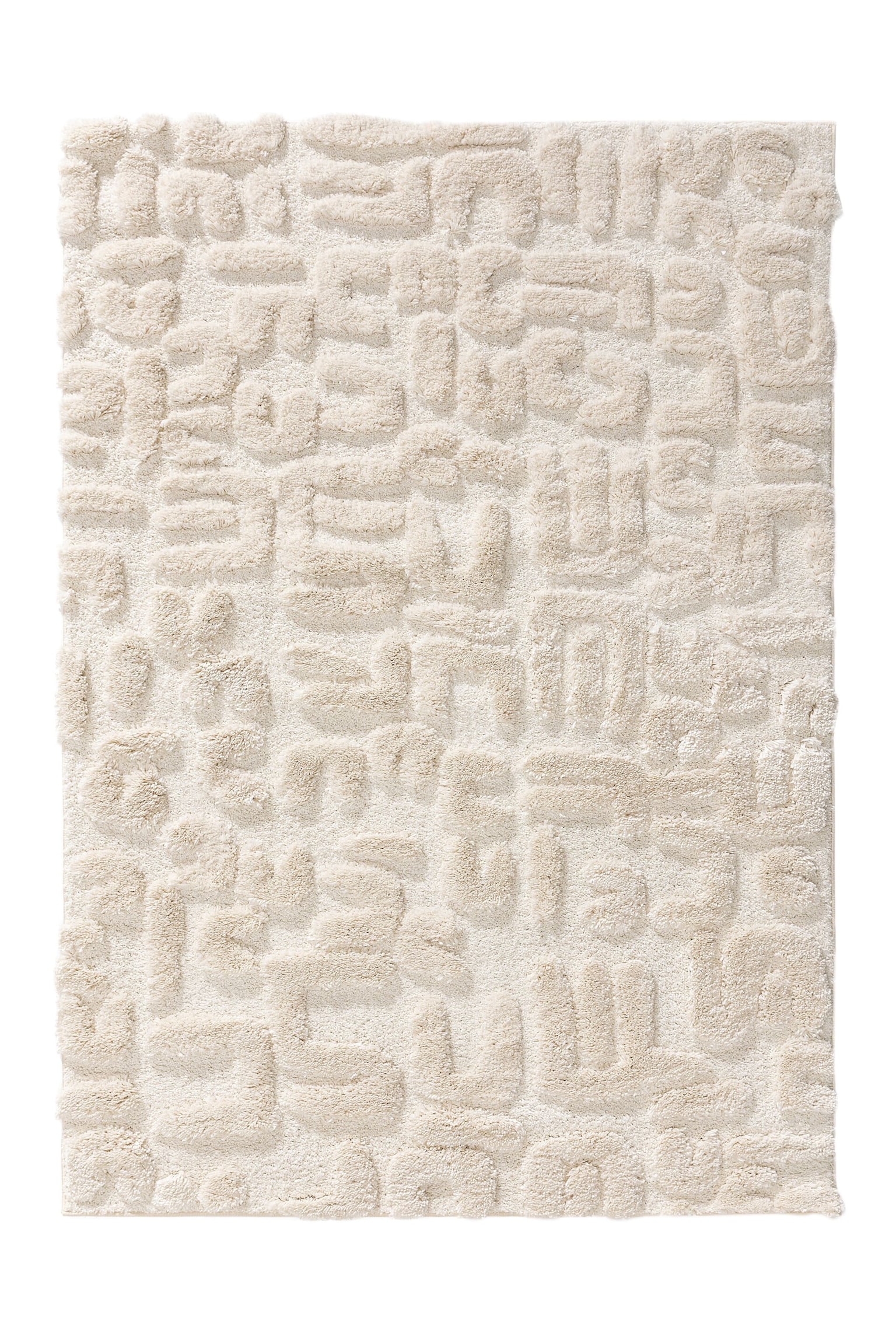 Hochflorteppich Tibo - Cream - 1