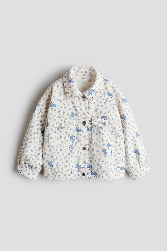 Детские куртки H&M Printed Twill Jacket