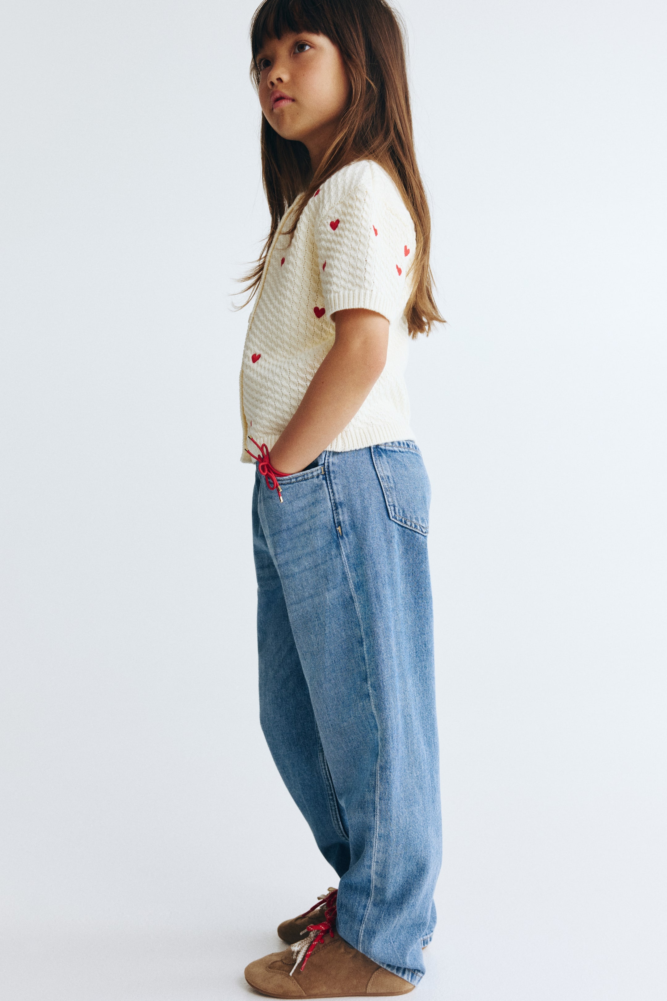 Relaxed Paper Bag Jeans
