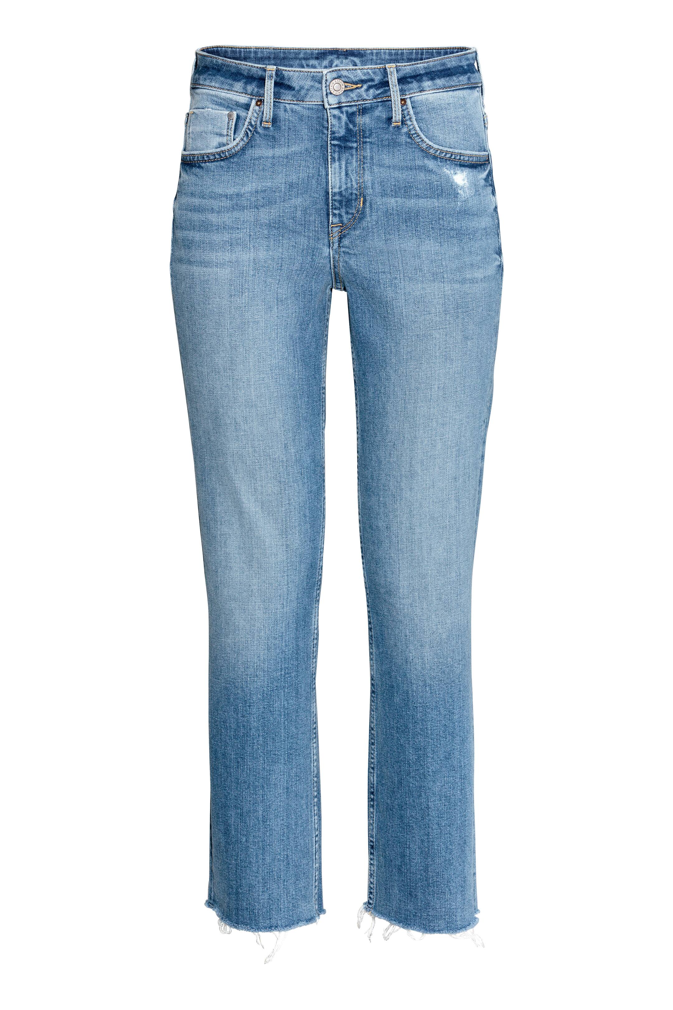 View larger image: Straight High Ankle Jeans - Denim blue - Ladies | H&M US 1
