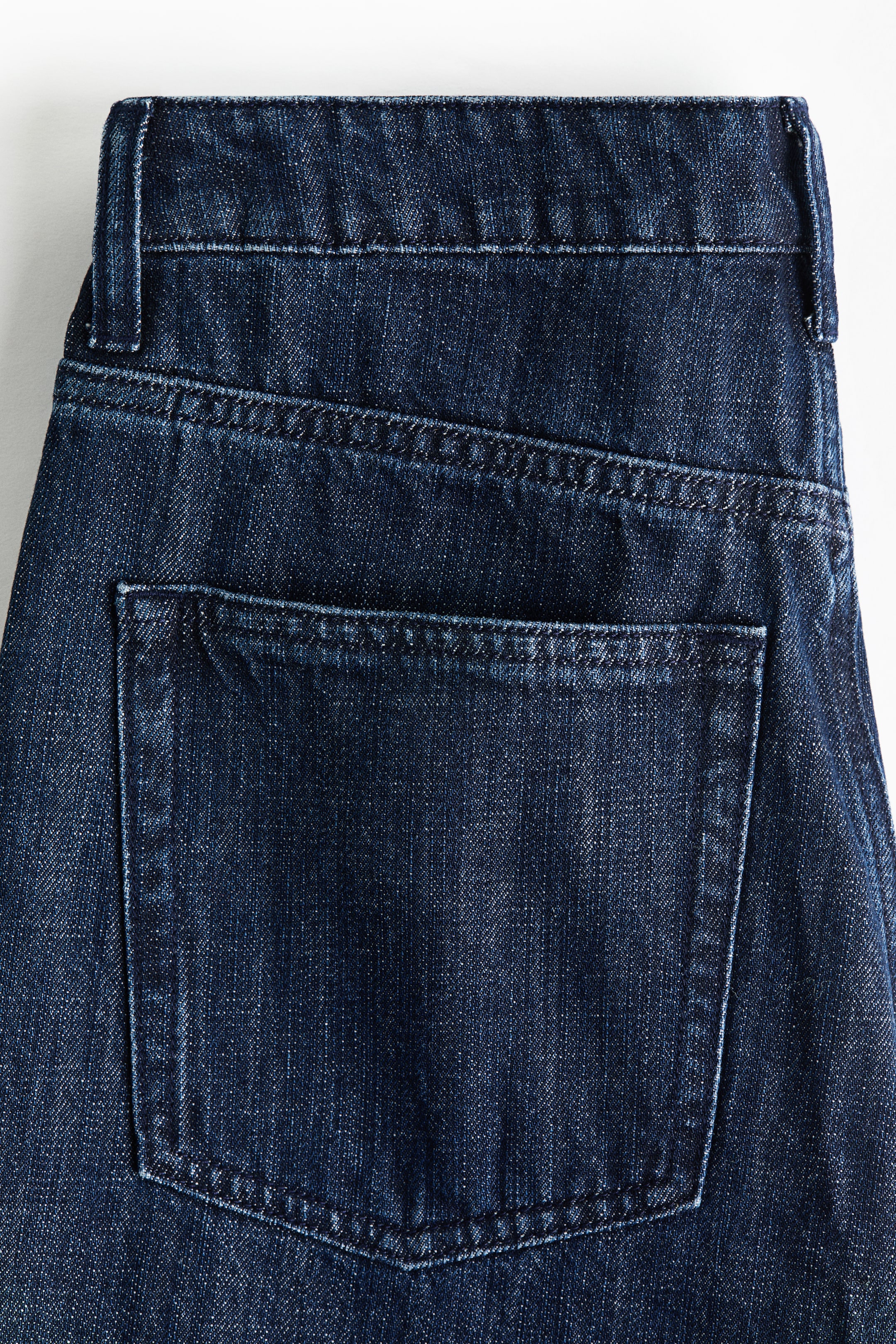 Prikaži veću sliku: Straight High Jeans - Tamna teksas plava - Ladies | H&M RS 3