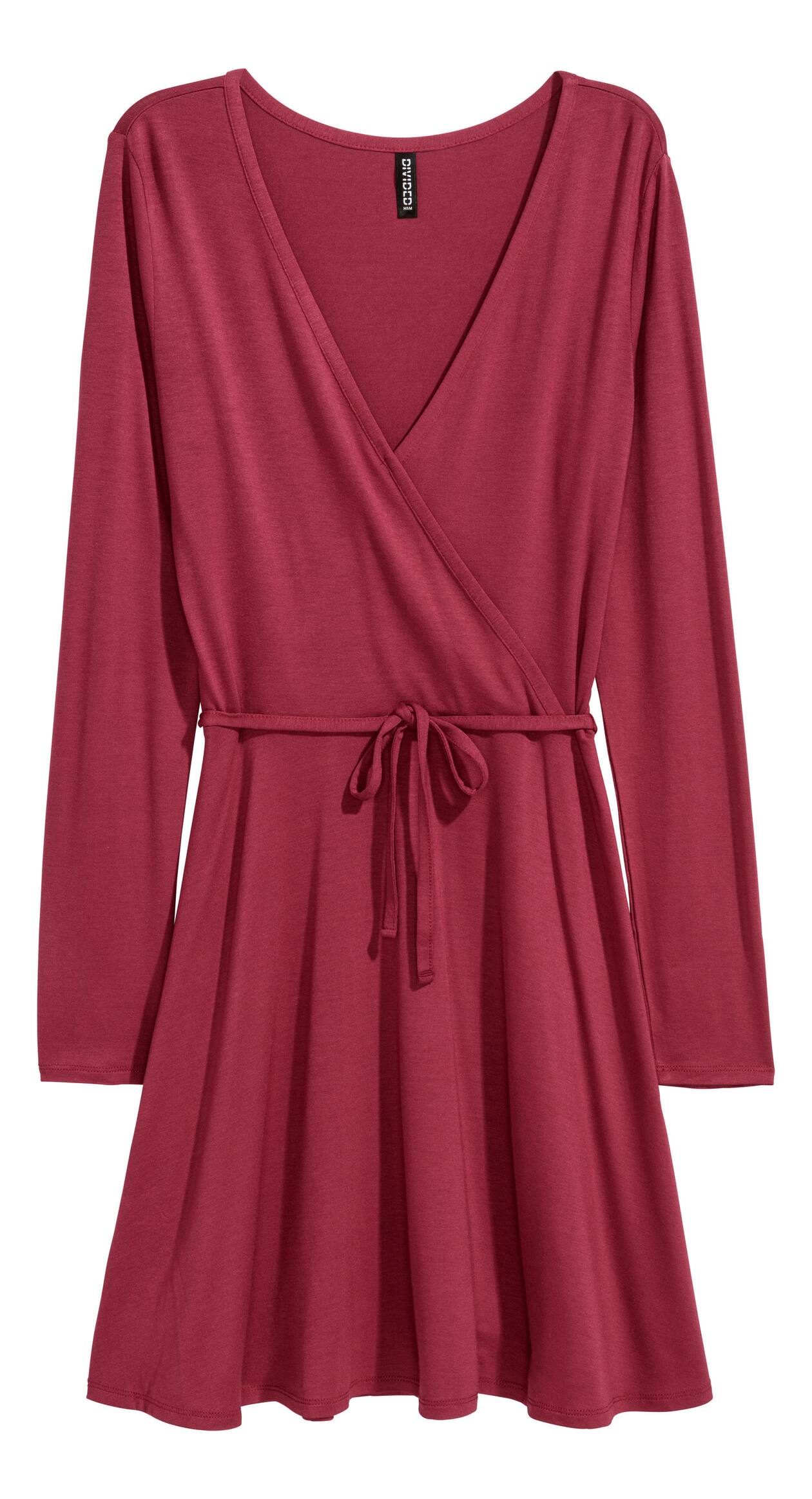 open lace back dress NWOT H&M L.O.G.G. Red Dress-Size 6  Second Bite