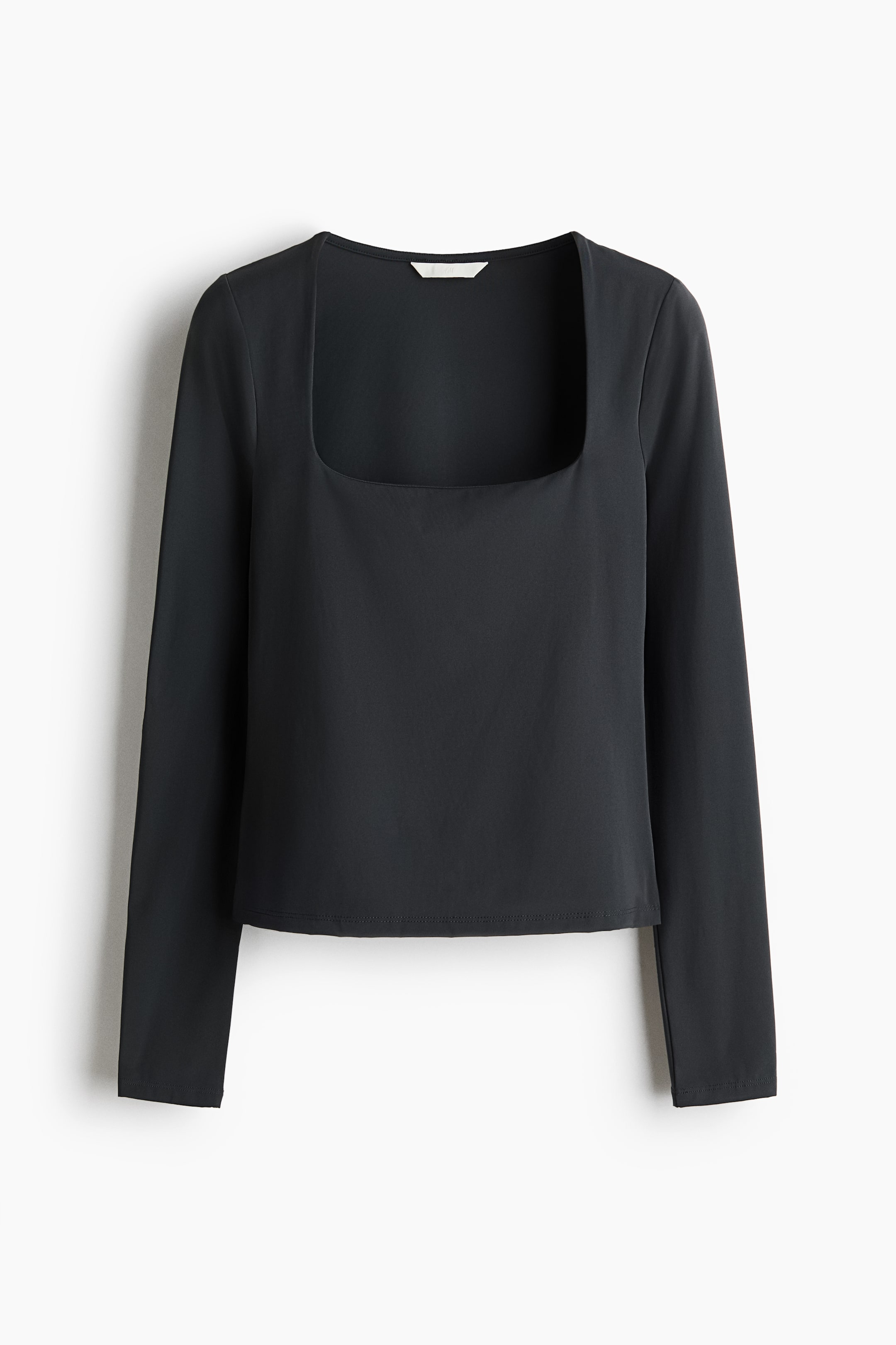 Square-Neck Ponte Top
