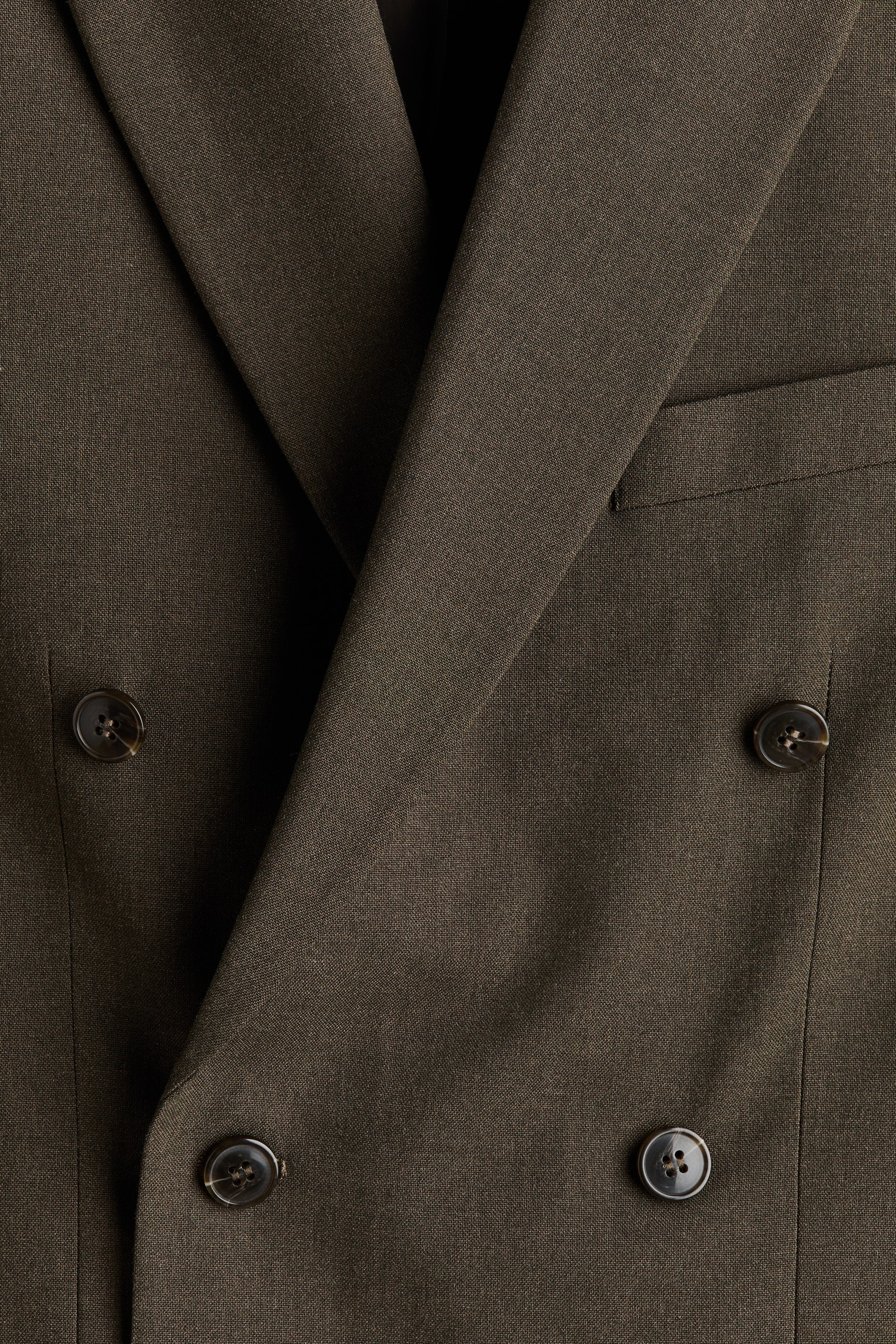 Regular-Fit Double-Breasted Jacket
