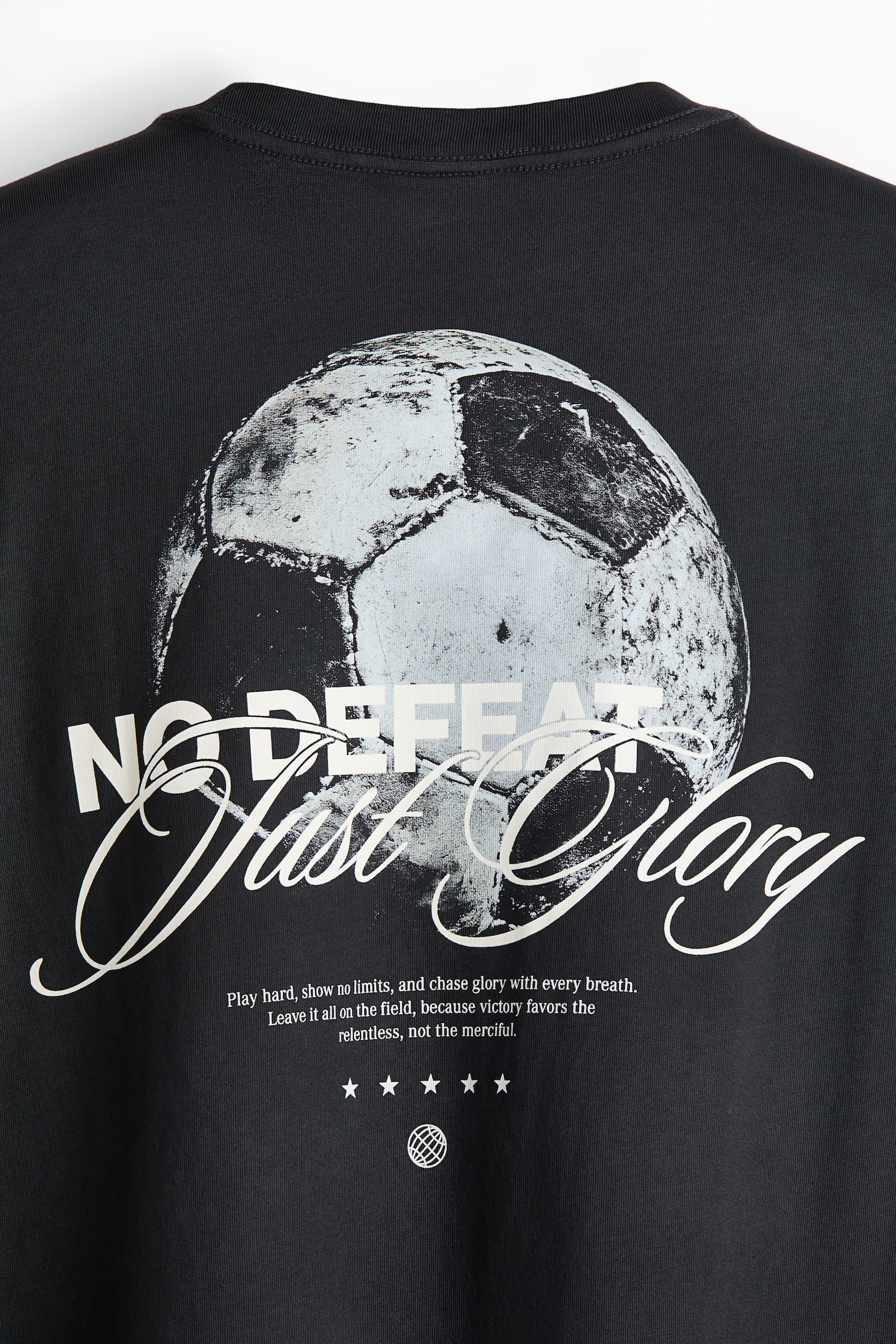 Loose Fit Printed T-shirt - Dark grey/No Defeat/White/Seashells/White/Crab/Light blue/Ashbury House/White/Puerto Vallarta/Peach pink/Echo Park/White/Offside Society/White/Palm Noir/Cream/Grand Leon Hotel/White/Sevilla/White/Gentlemen Syndrome - 4