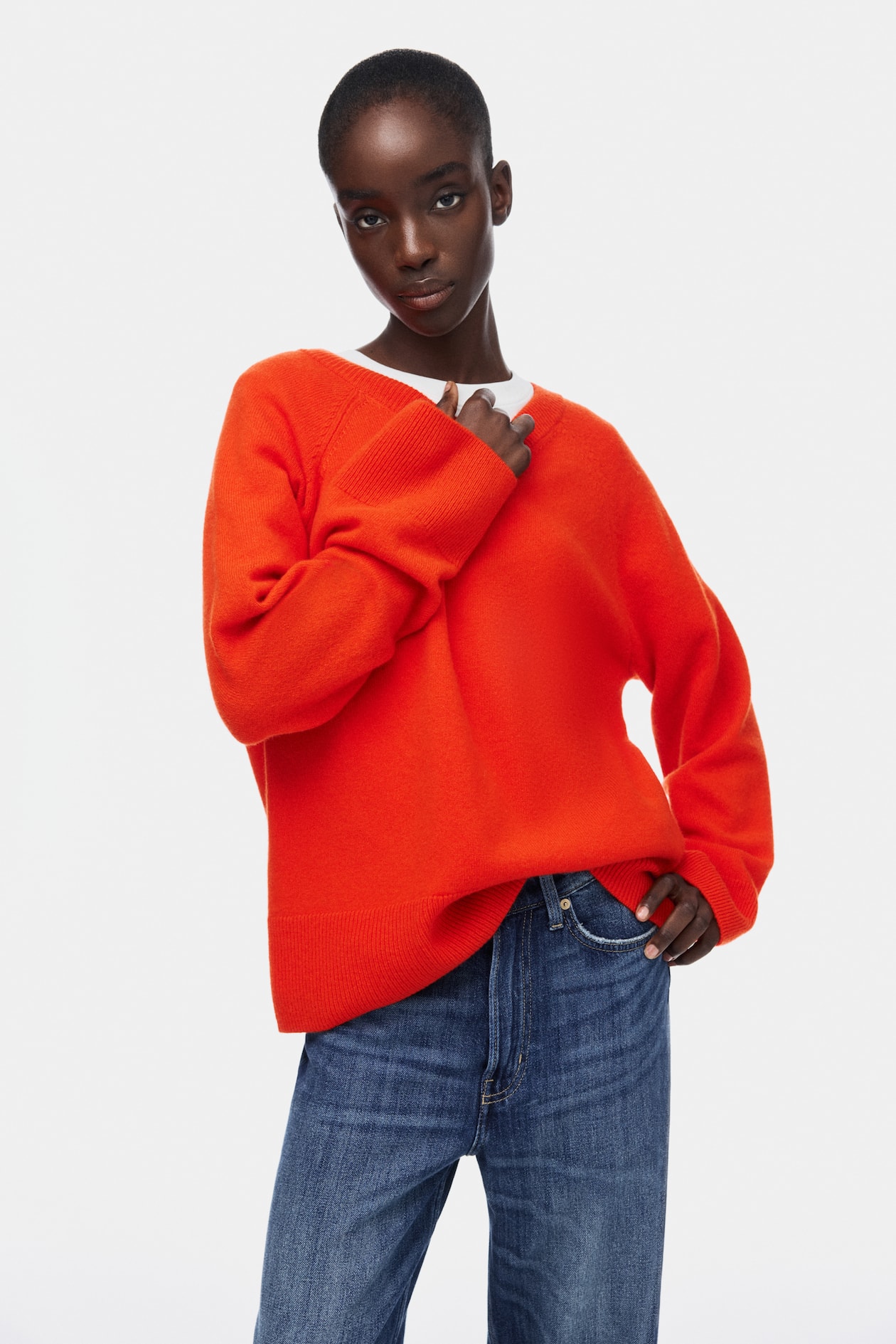 Oversized Wool Sweater - image 4
