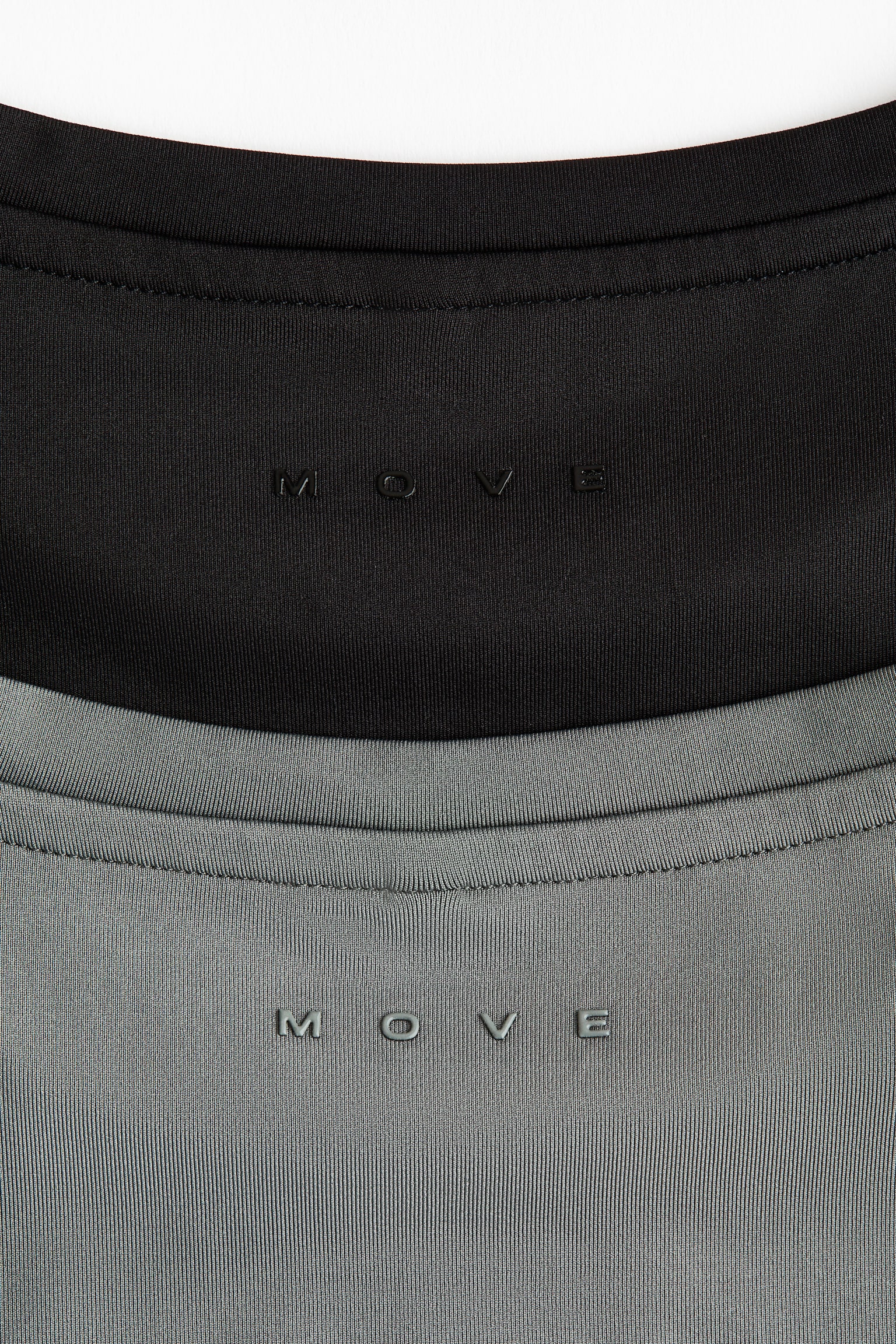 Lot de 2 tops de sport DryMove™ - Vert ancien/noir/Bleu clair/bleu marine/Noir/blanc/Noir/violet clair - 2