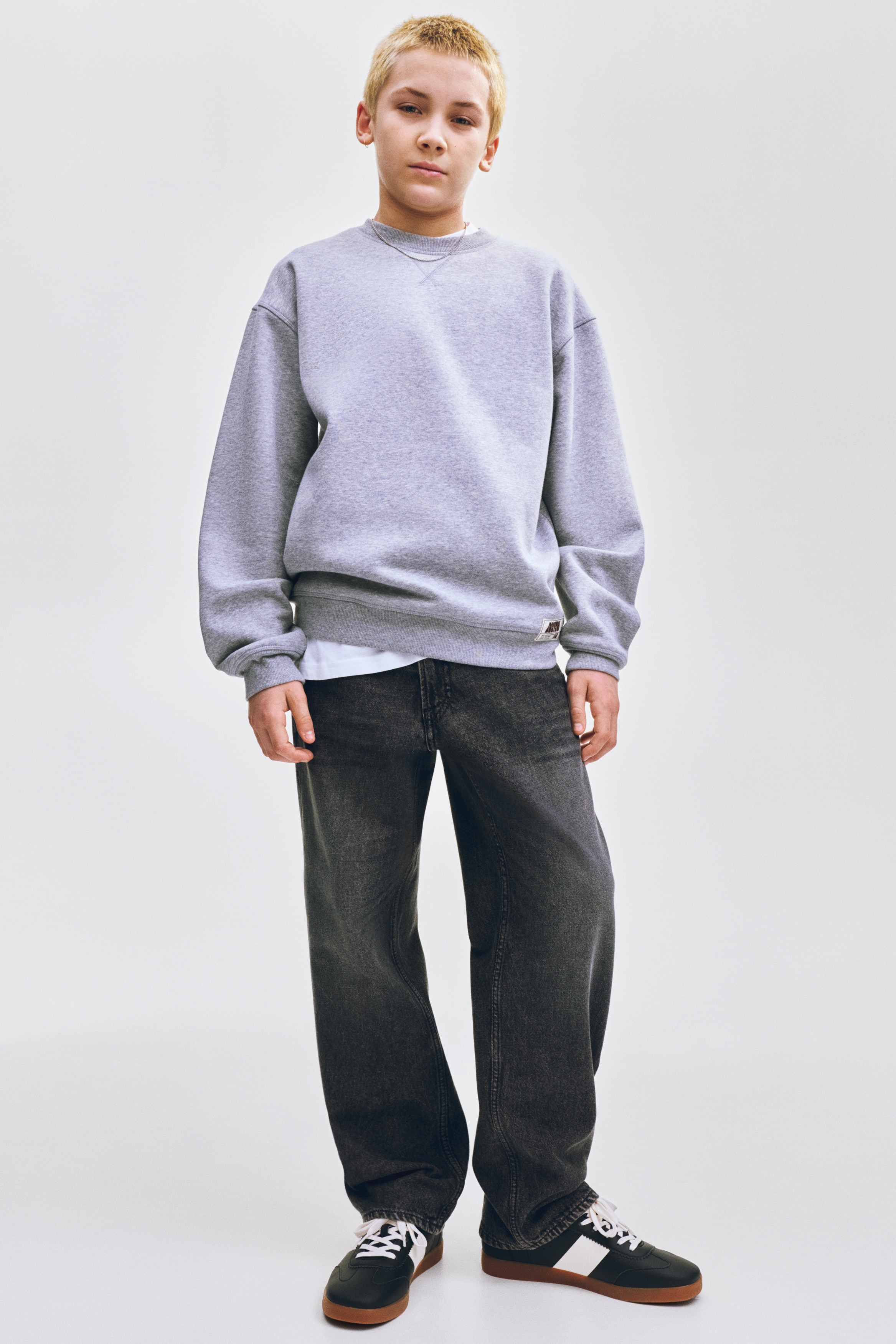 Loose Fit Jeans - Grigio scuro/Grigio chiaro/Blu denim chiaro/Blu denim/Blu denim chiaro/Blu denim