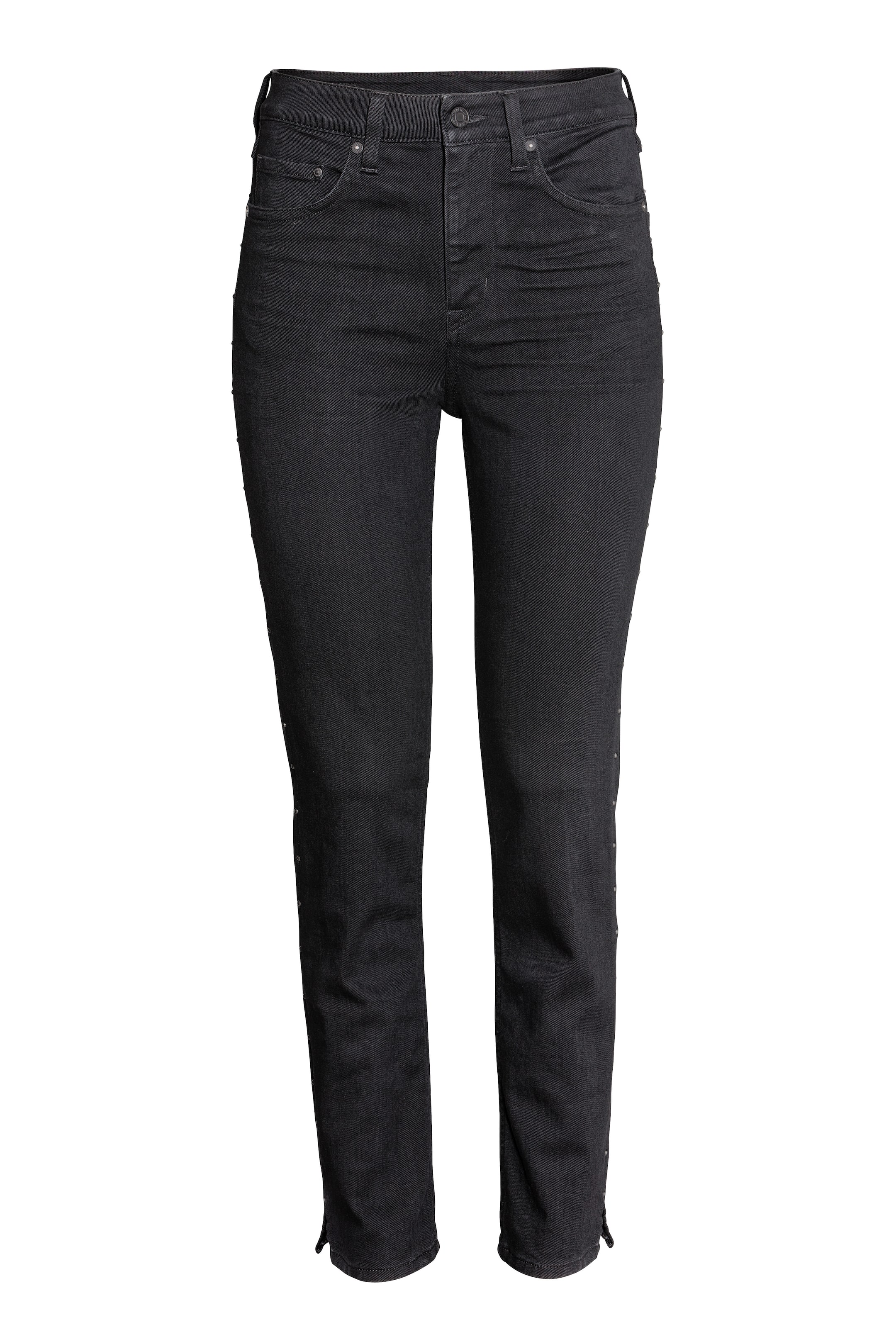 Voir une image plus grande: Jean à la cheville - Denim noir - Ladies | H&M CA 1