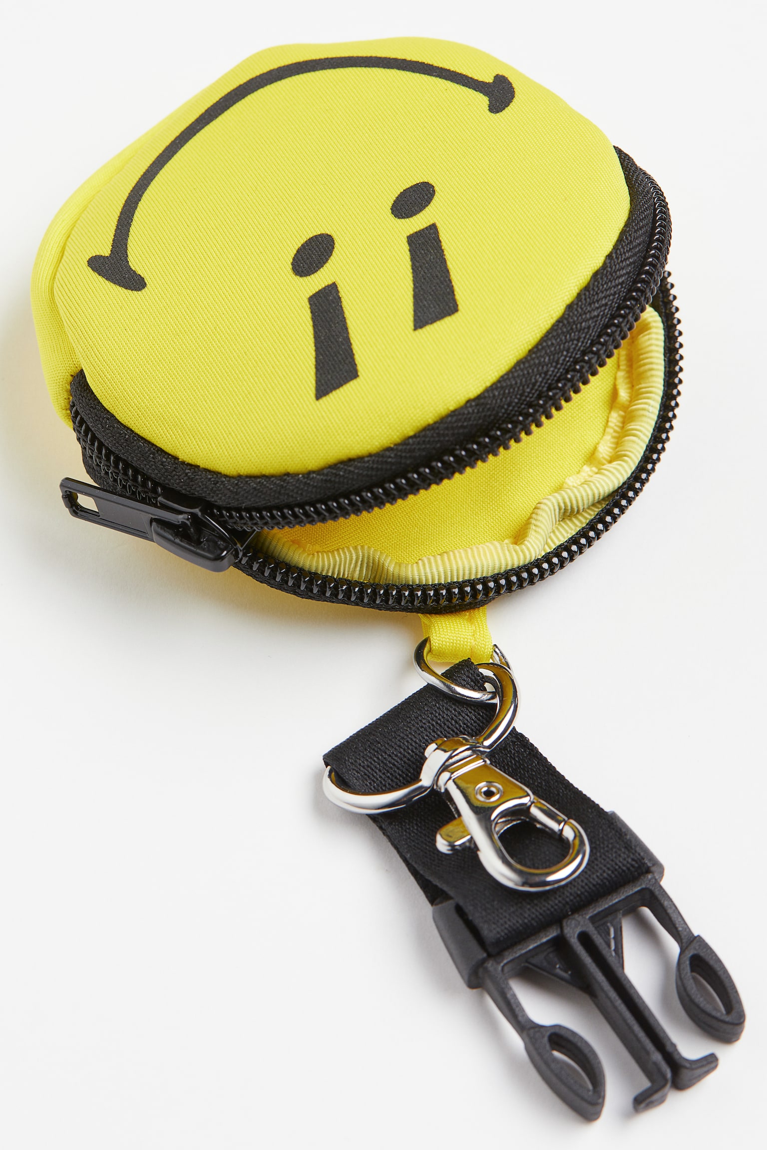 Key lanyard and pouch - Black/SmileyWorld - 3